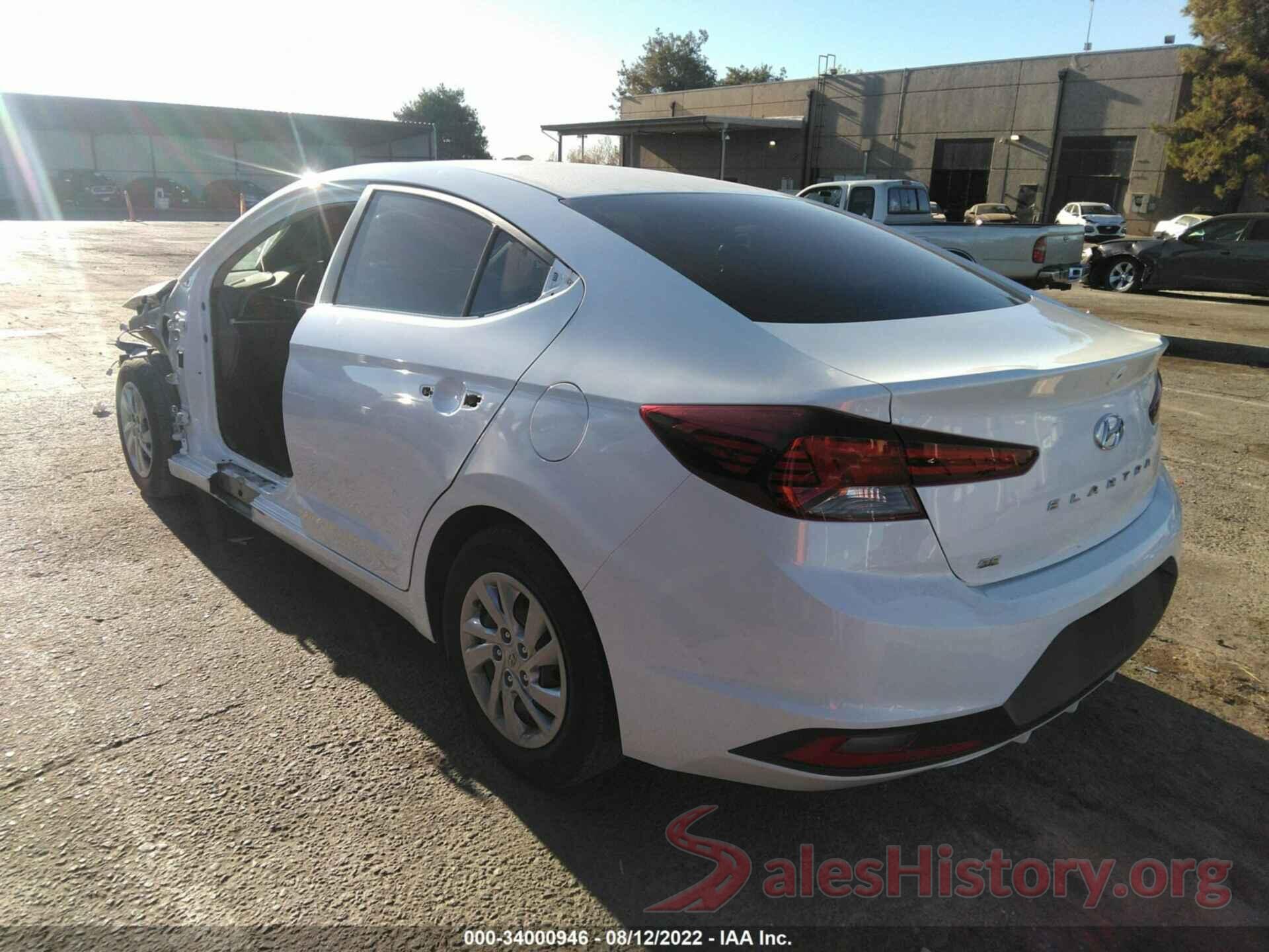 5NPD74LFXLH611441 2020 HYUNDAI ELANTRA