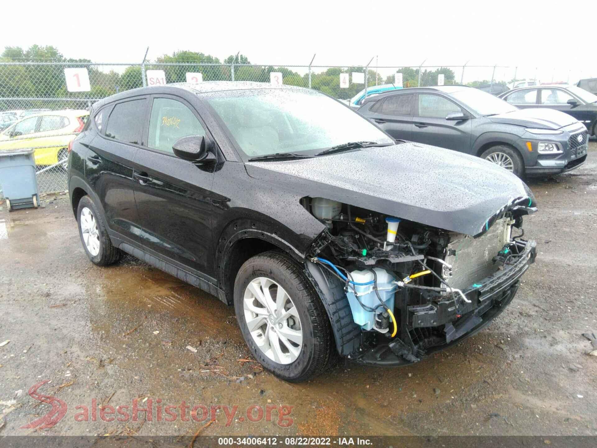 2019 HYUNDAI TUCSON VIN KM8J2CA41KU940641, auction photo