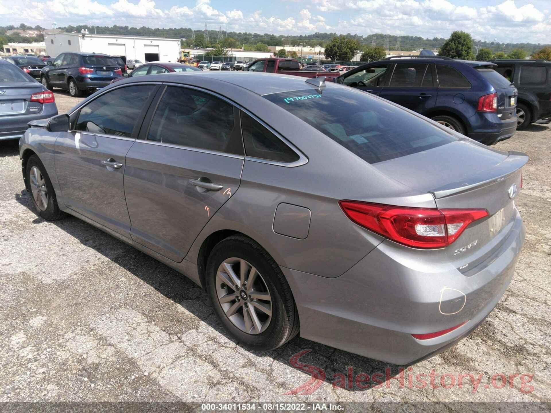 5NPE24AF5GH395087 2016 HYUNDAI SONATA