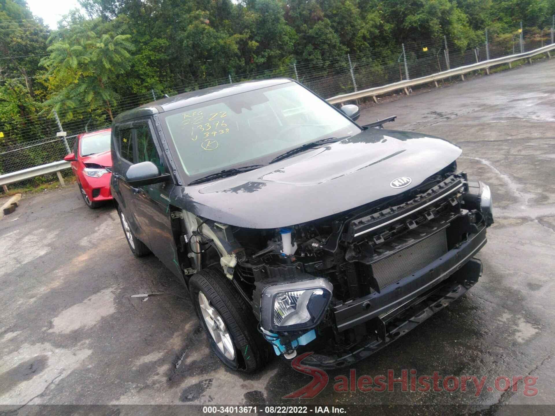 KNDJ23AU2L7733938 2020 KIA SOUL