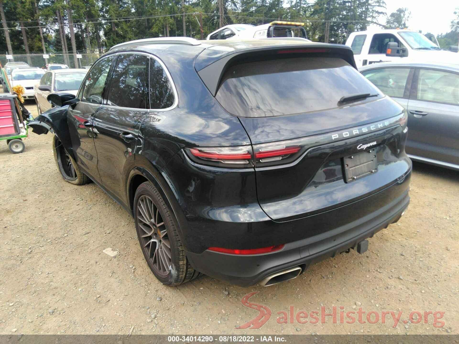 WP1AA2AYXMDA03454 2021 PORSCHE CAYENNE