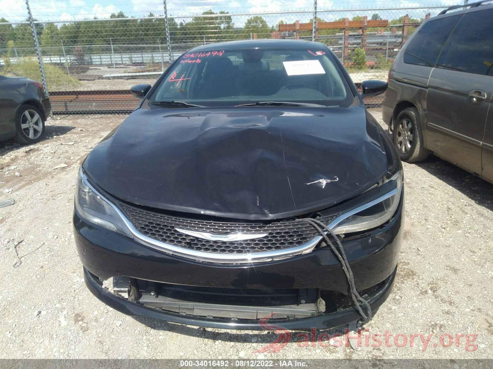 1C3CCCAB1GN177440 2016 CHRYSLER 200