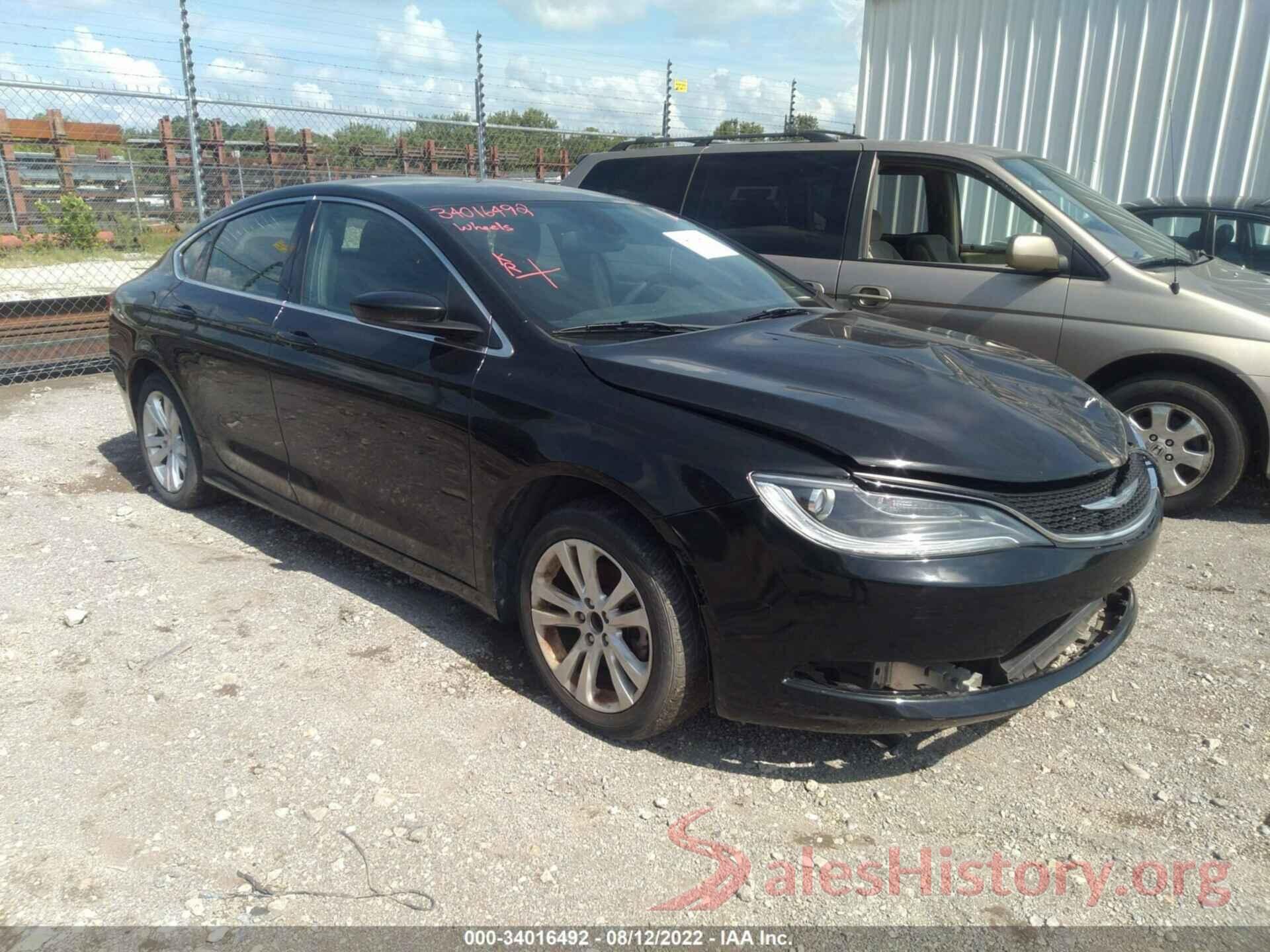 1C3CCCAB1GN177440 2016 CHRYSLER 200