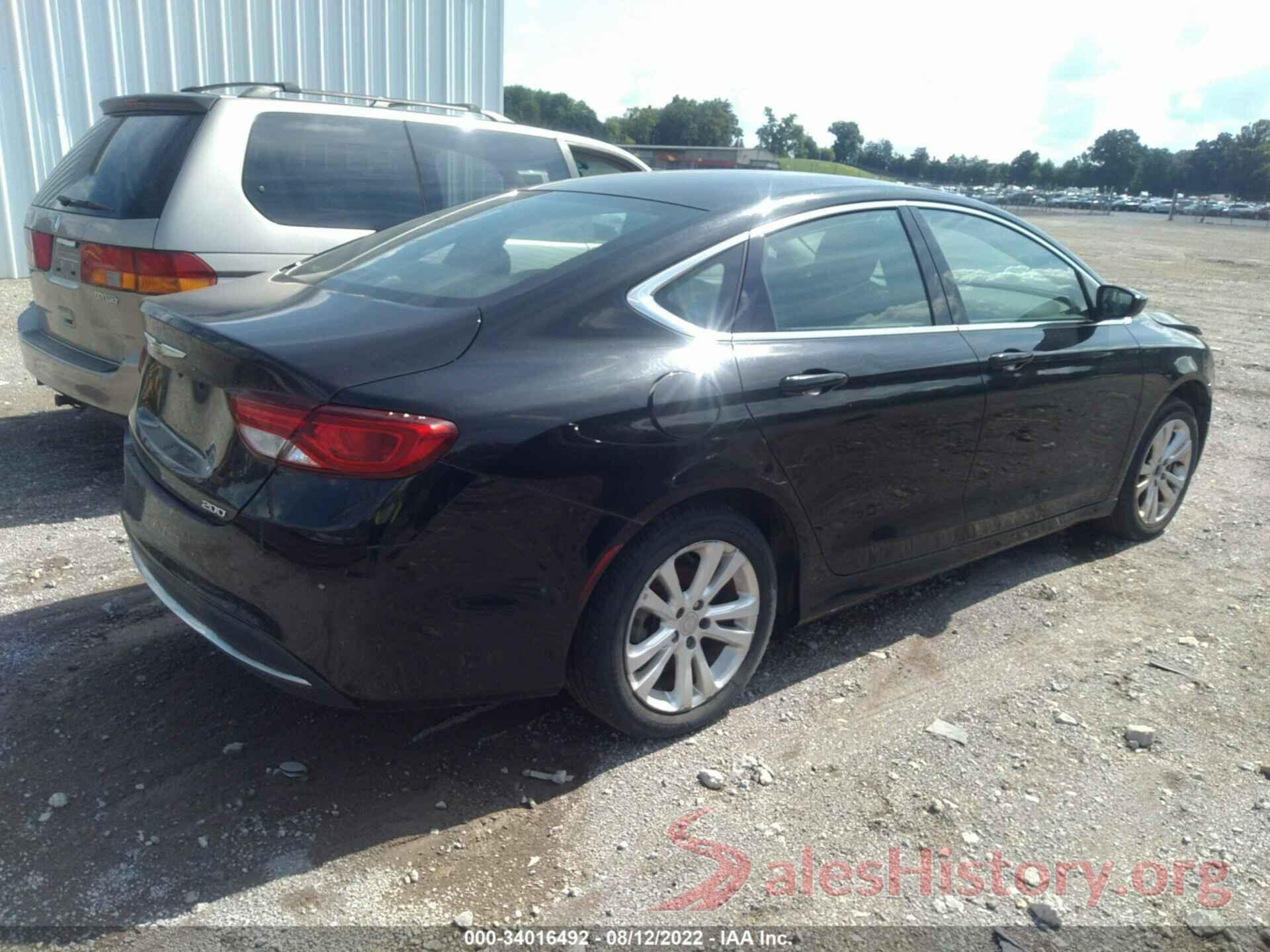 1C3CCCAB1GN177440 2016 CHRYSLER 200