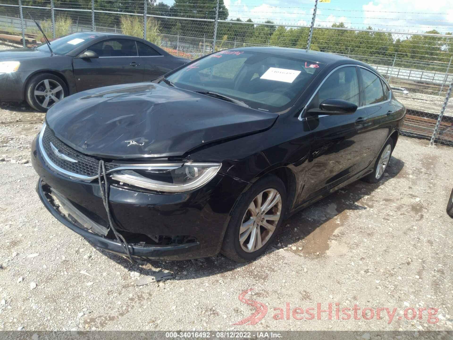 1C3CCCAB1GN177440 2016 CHRYSLER 200