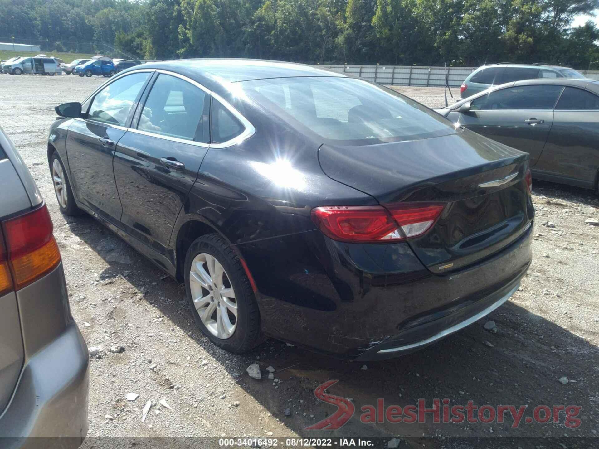 1C3CCCAB1GN177440 2016 CHRYSLER 200