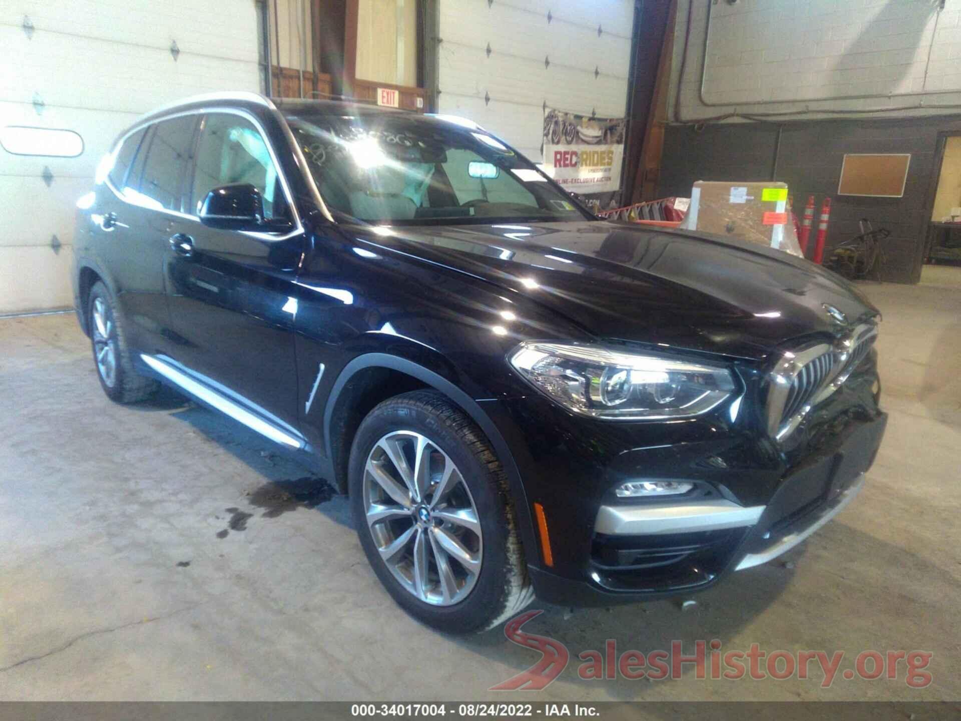 5UXTR9C52KLE15533 2019 BMW X3