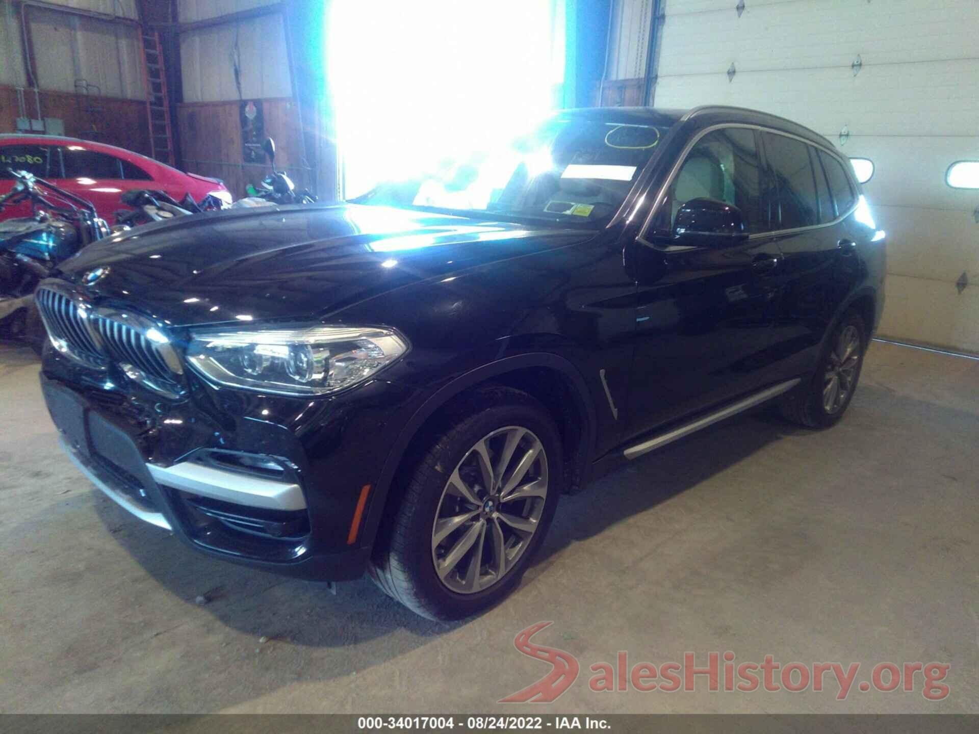 5UXTR9C52KLE15533 2019 BMW X3