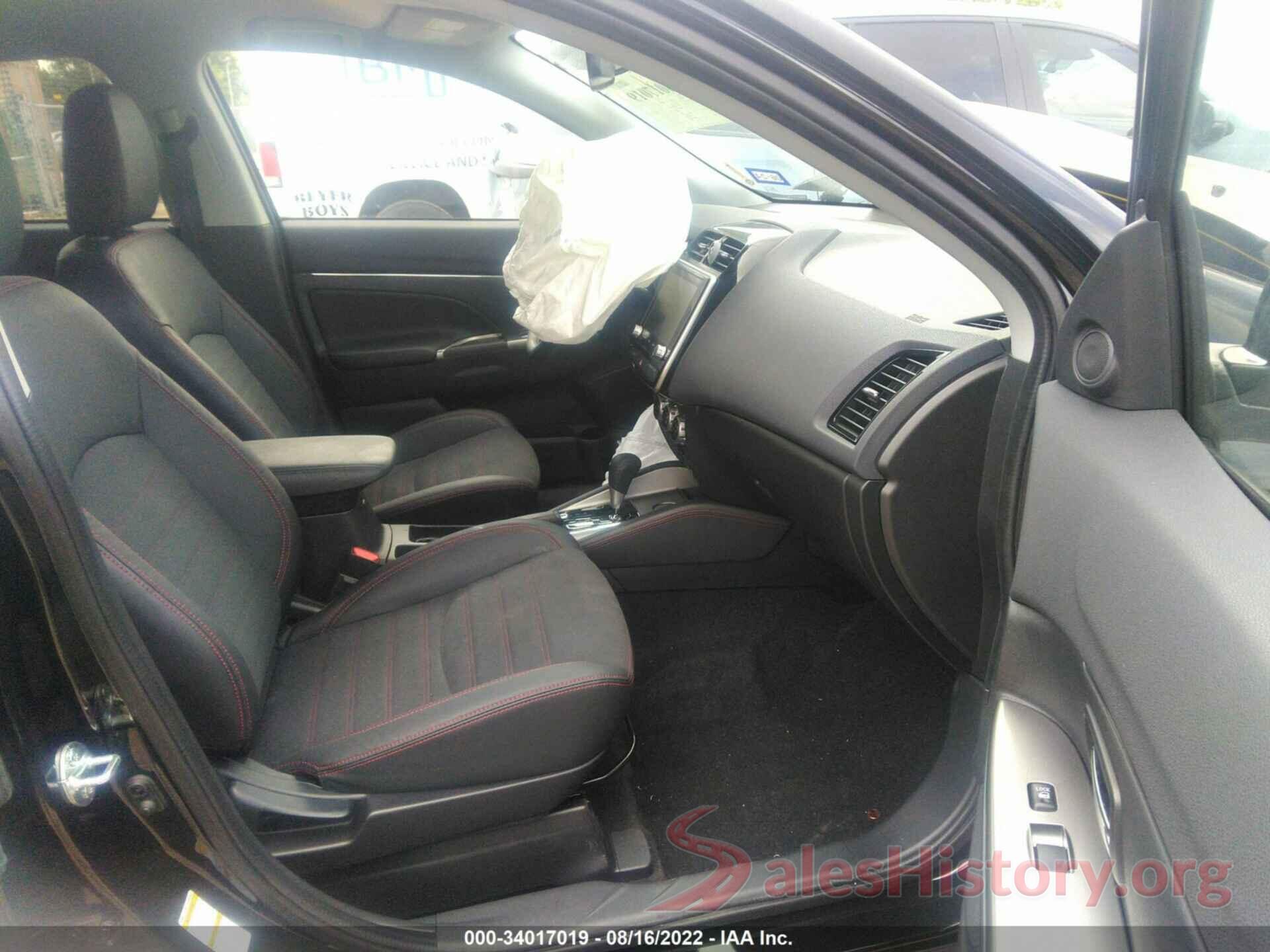 JA4APVAUXNU013606 2022 MITSUBISHI OUTLANDER SPORT