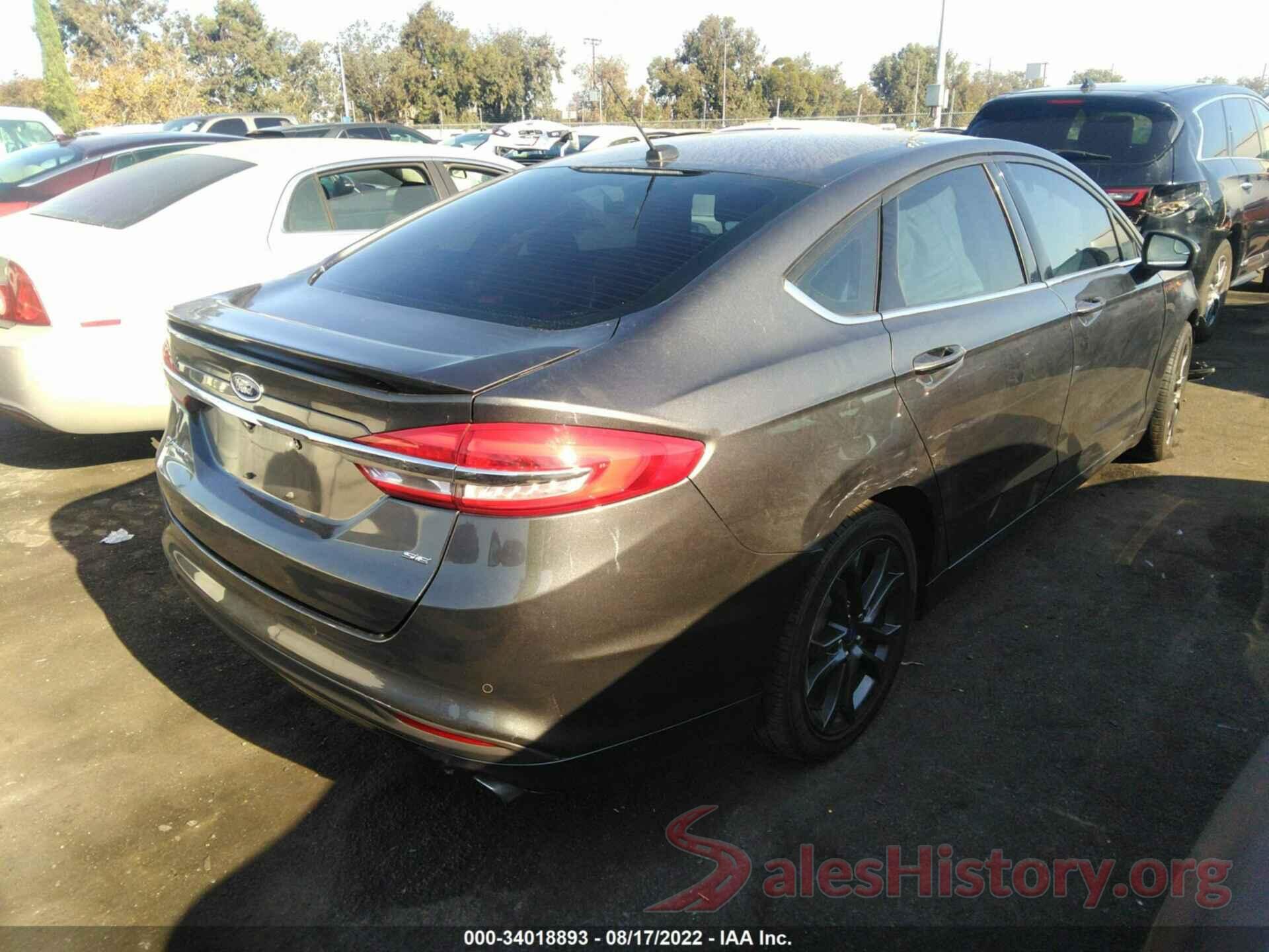 3FA6P0H74JR191758 2018 FORD FUSION