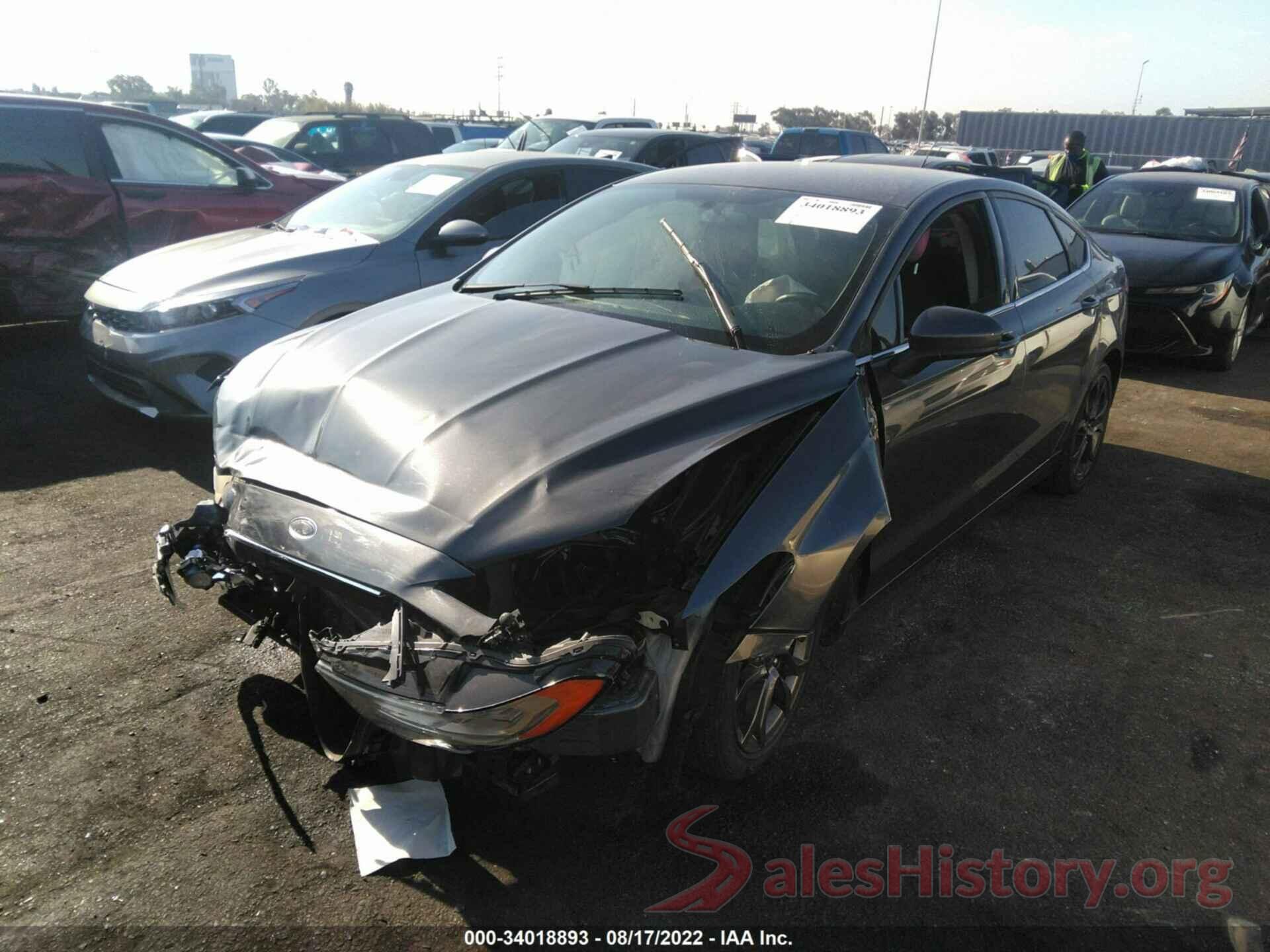 3FA6P0H74JR191758 2018 FORD FUSION