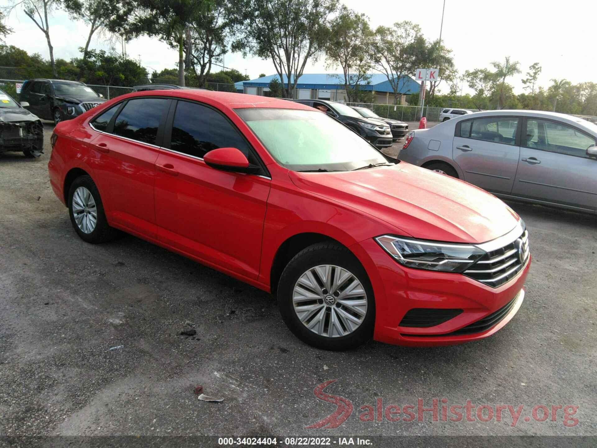 3VWN57BU7KM205540 2019 VOLKSWAGEN JETTA