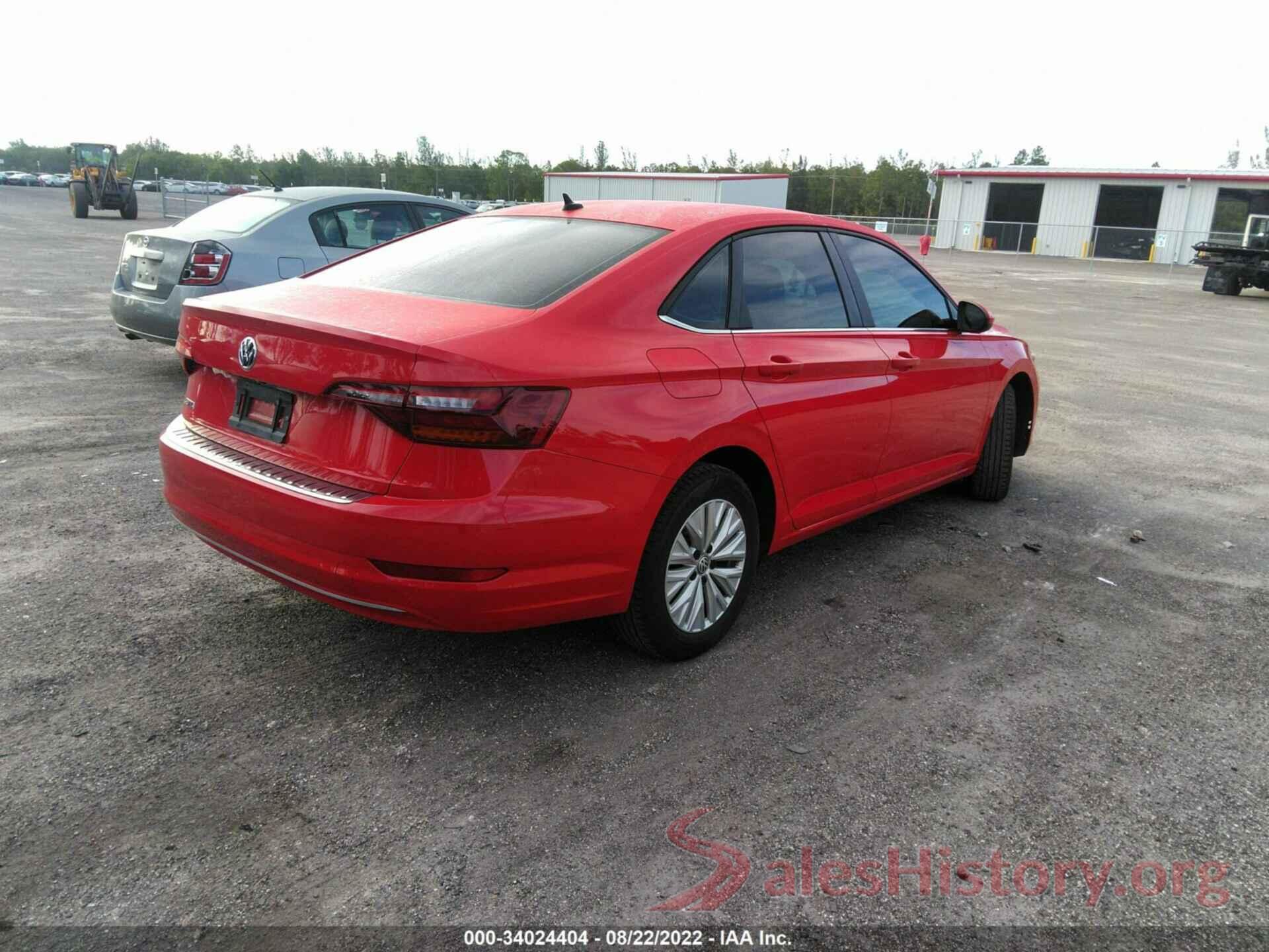 3VWN57BU7KM205540 2019 VOLKSWAGEN JETTA