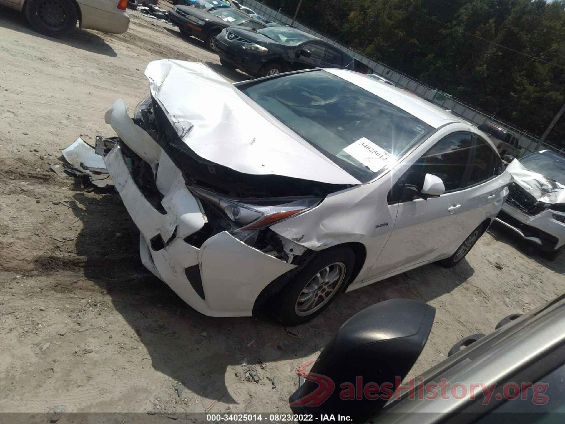 JTDKBRFUXG3023151 2016 TOYOTA PRIUS