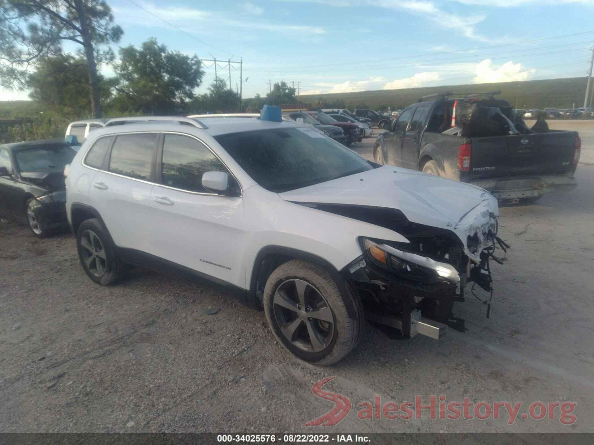 1C4PJLDB0KD434309 2019 JEEP CHEROKEE