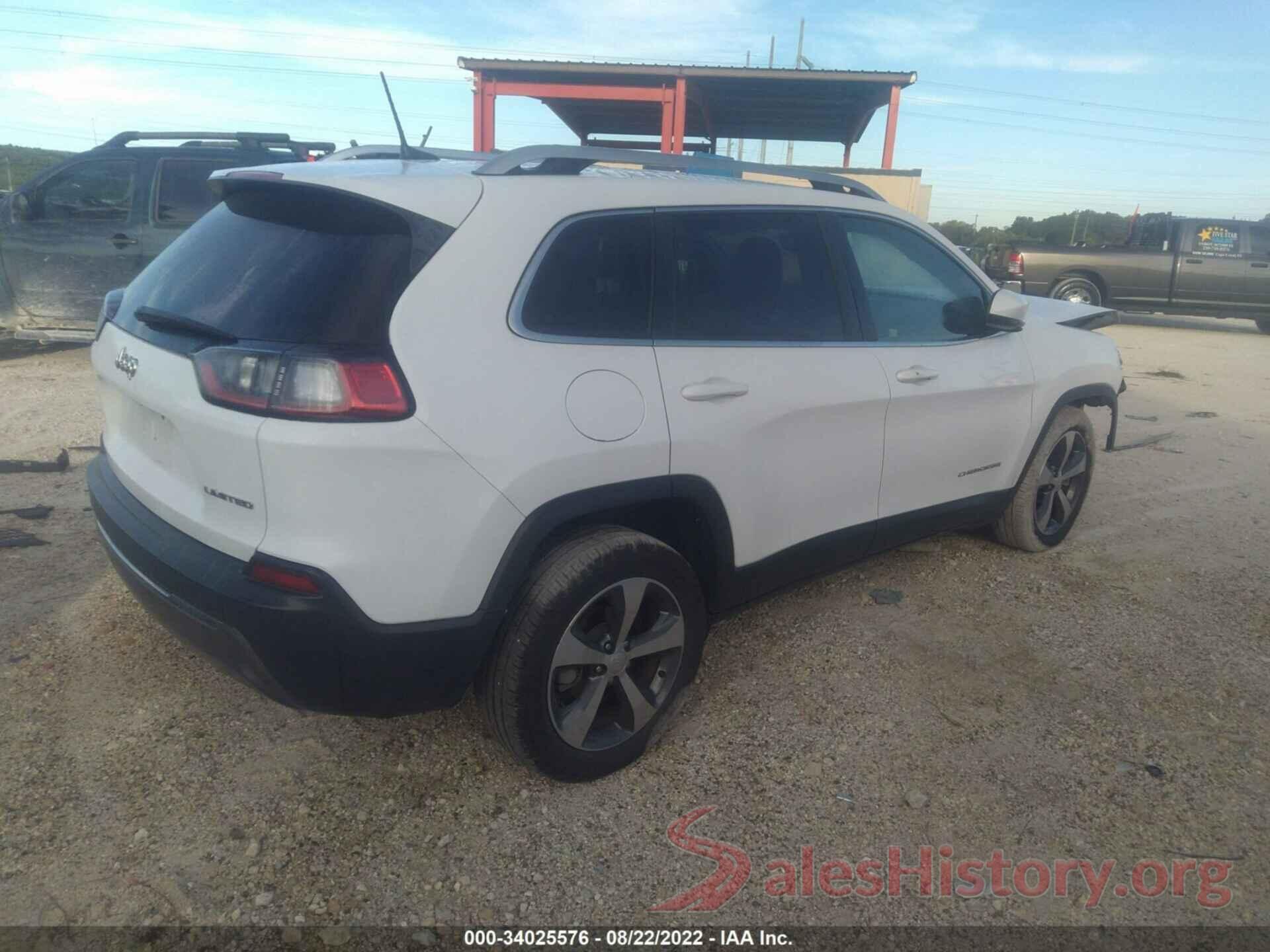 1C4PJLDB0KD434309 2019 JEEP CHEROKEE