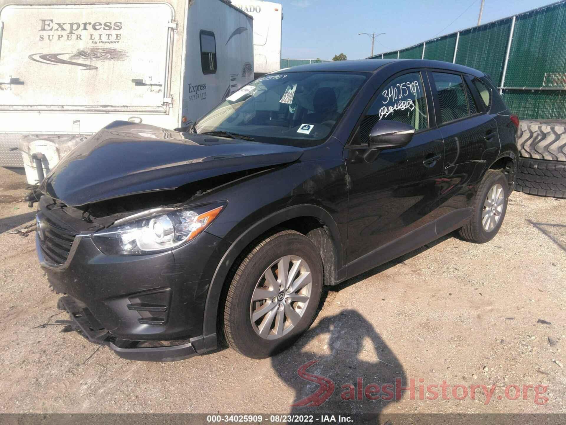 JM3KE2BYXG0847831 2016 MAZDA CX-5