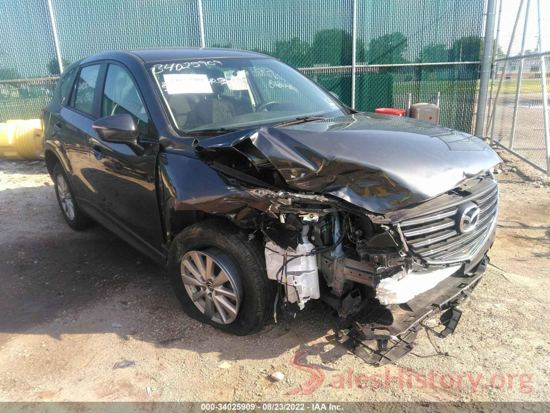 JM3KE2BYXG0847831 2016 MAZDA CX-5