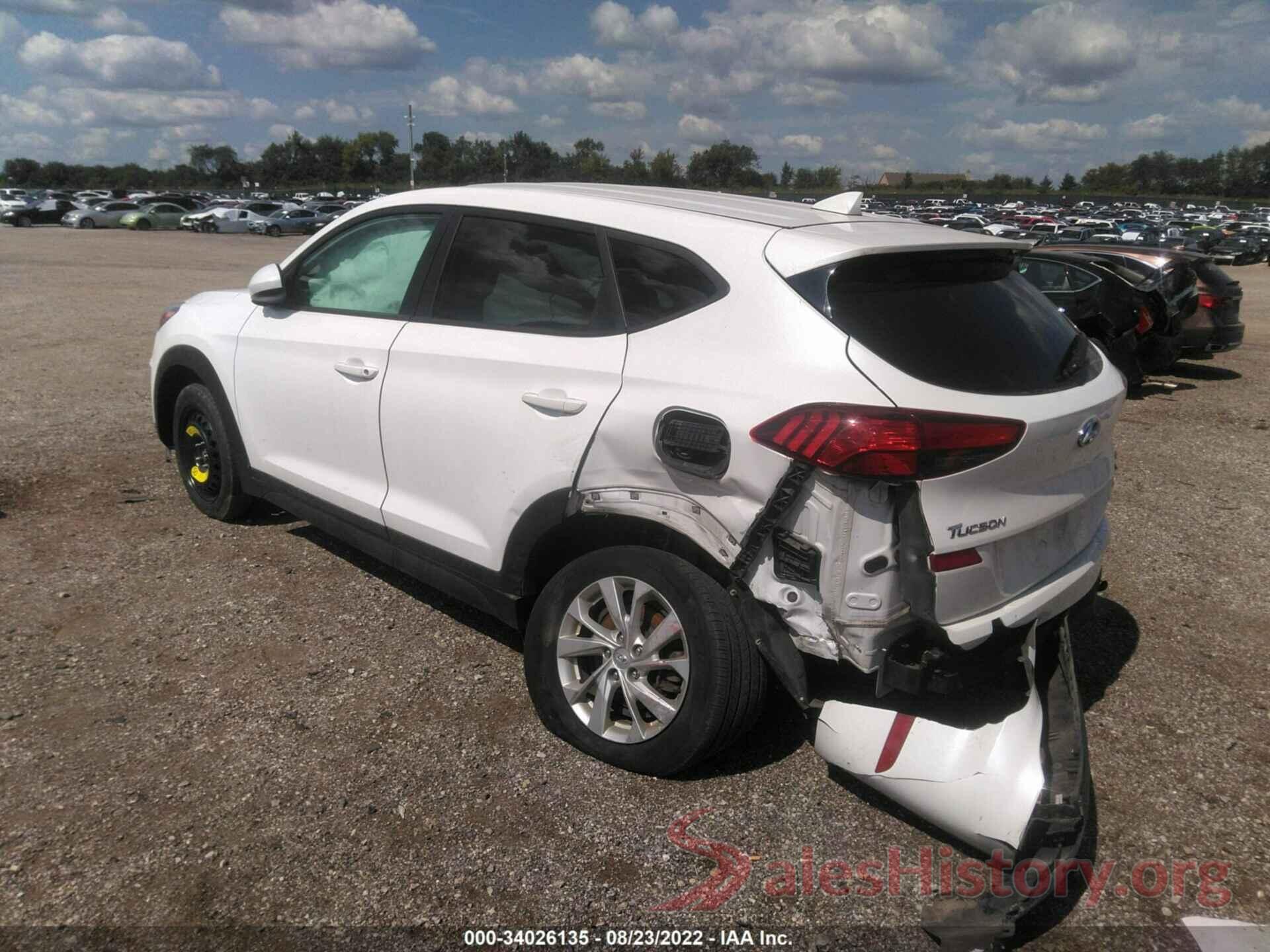 KM8J2CA48KU889557 2019 HYUNDAI TUCSON