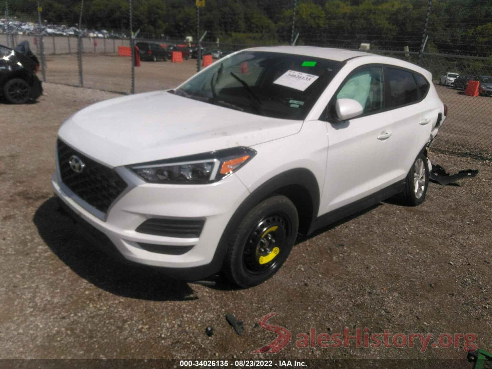 KM8J2CA48KU889557 2019 HYUNDAI TUCSON