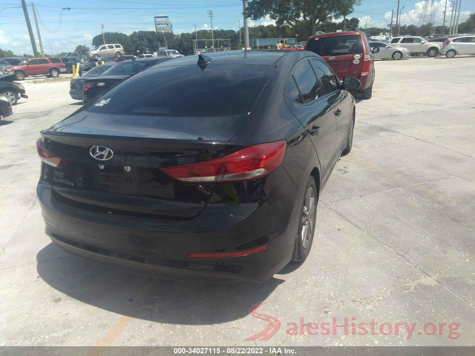 5NPD84LF7JH377219 2018 HYUNDAI ELANTRA