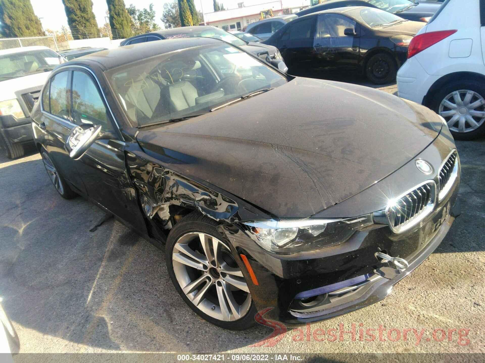 WBA8B9G57HNU51201 2017 BMW 3 SERIES