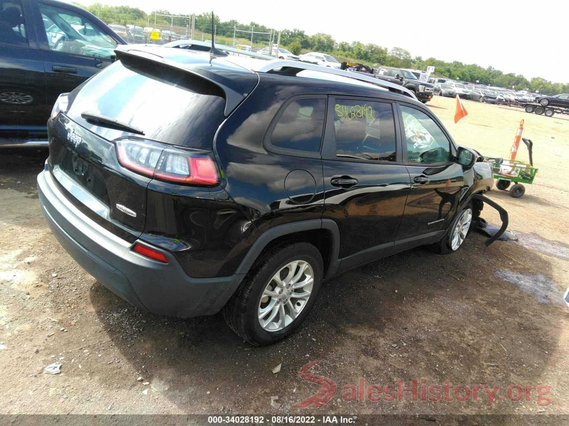 1C4PJLCB2LD596655 2020 JEEP CHEROKEE