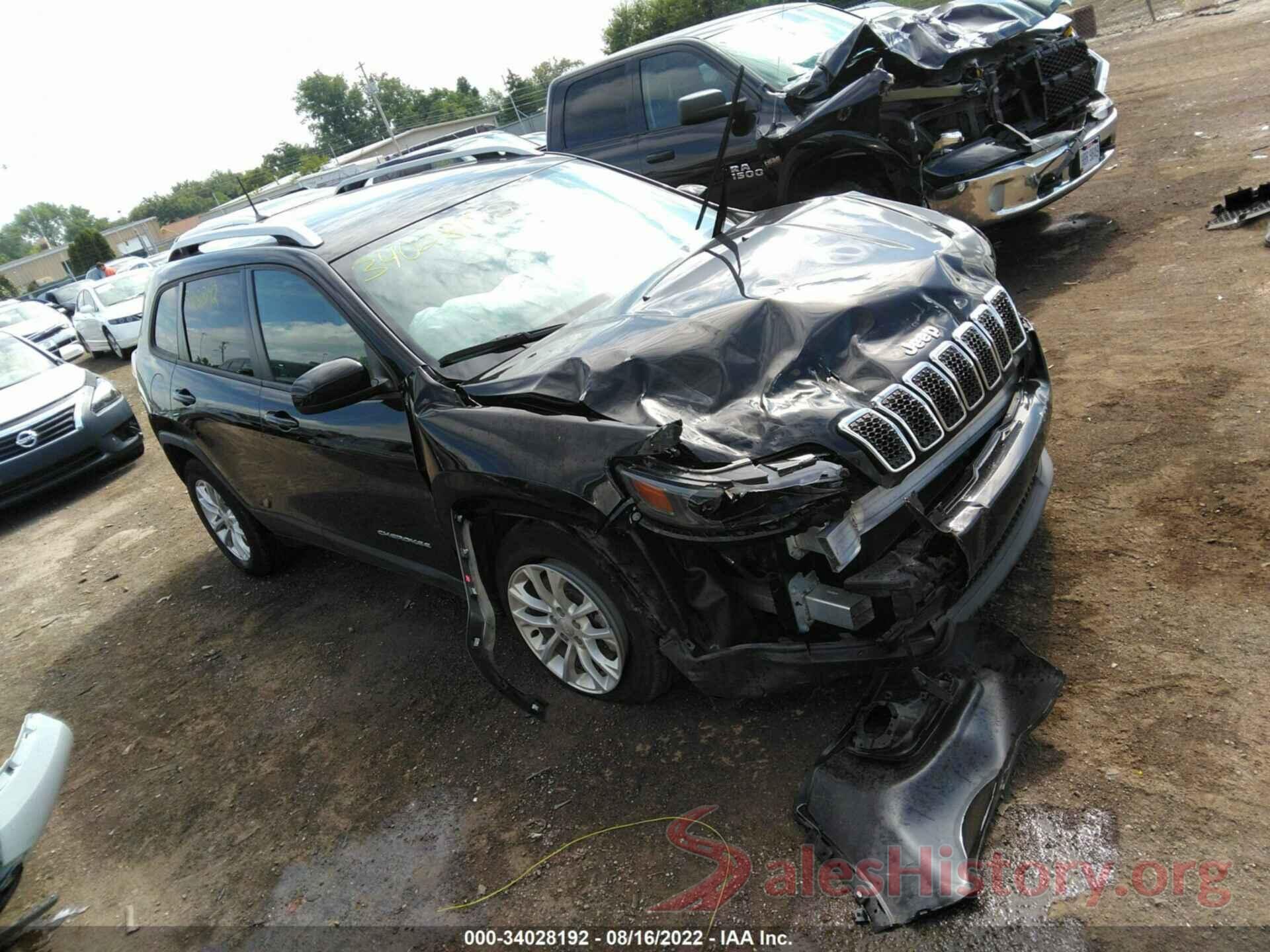 1C4PJLCB2LD596655 2020 JEEP CHEROKEE