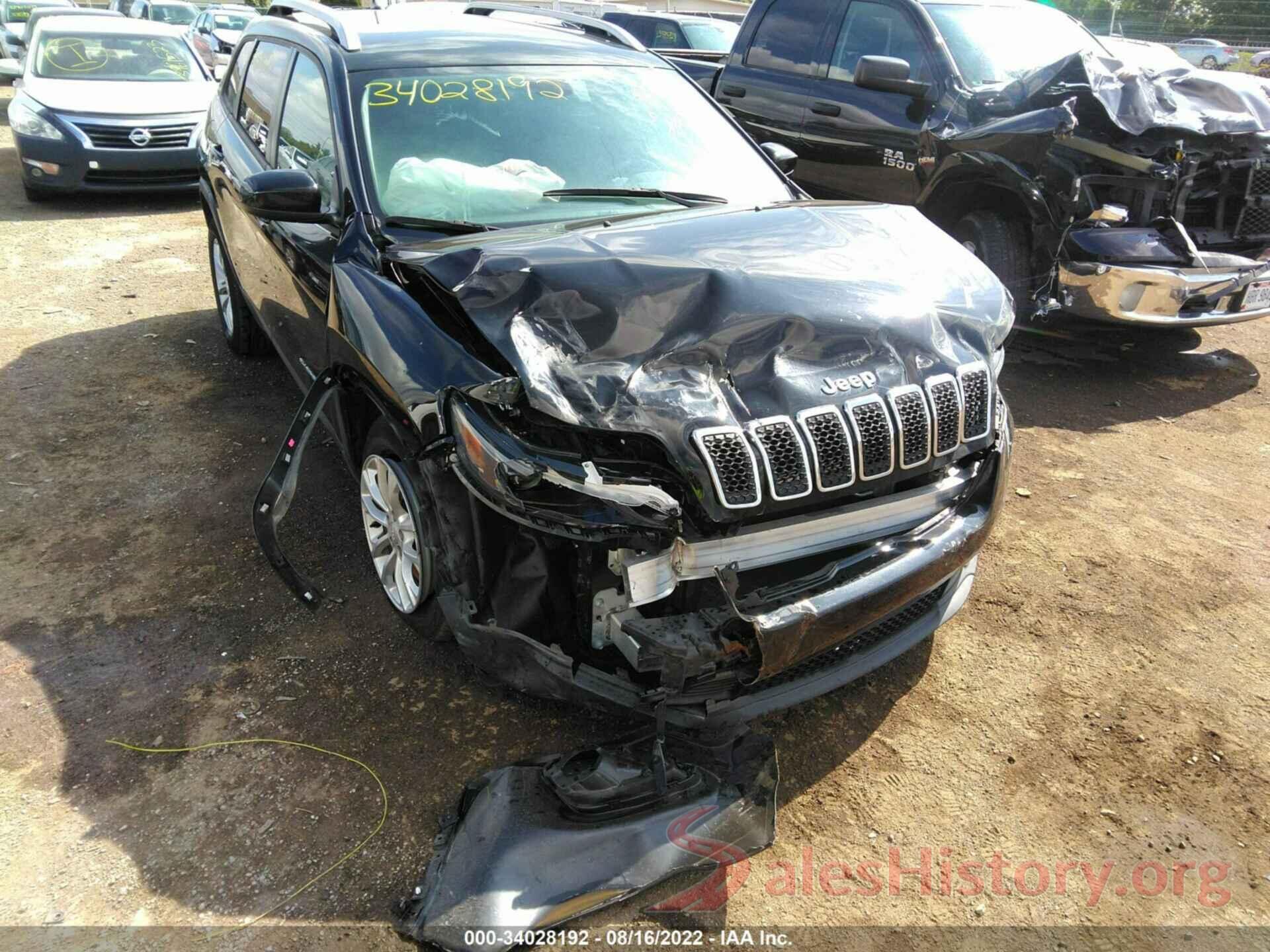 1C4PJLCB2LD596655 2020 JEEP CHEROKEE