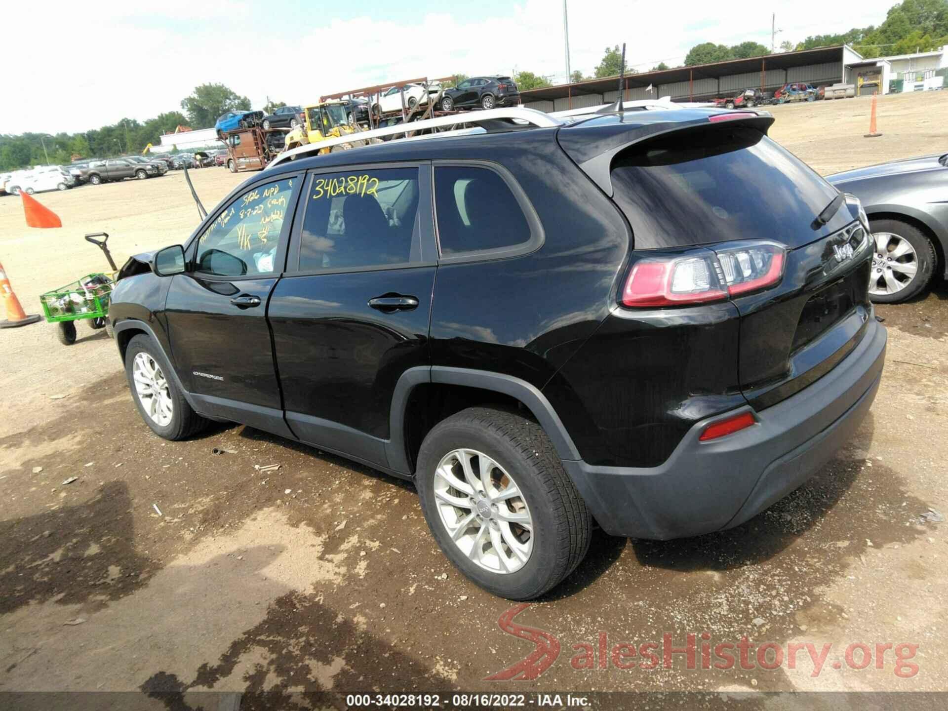 1C4PJLCB2LD596655 2020 JEEP CHEROKEE