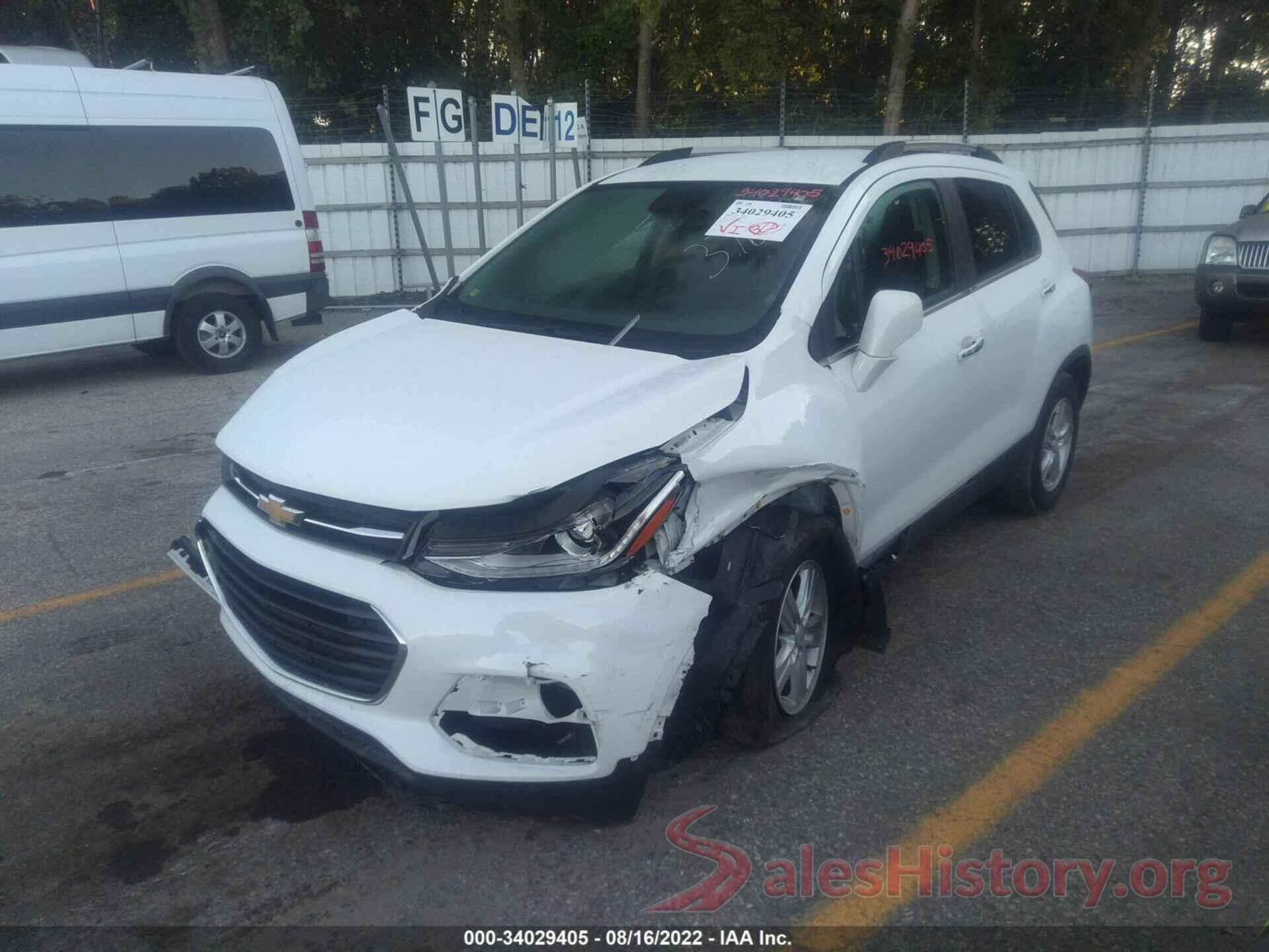 KL7CJPSB6LB037657 2020 CHEVROLET TRAX