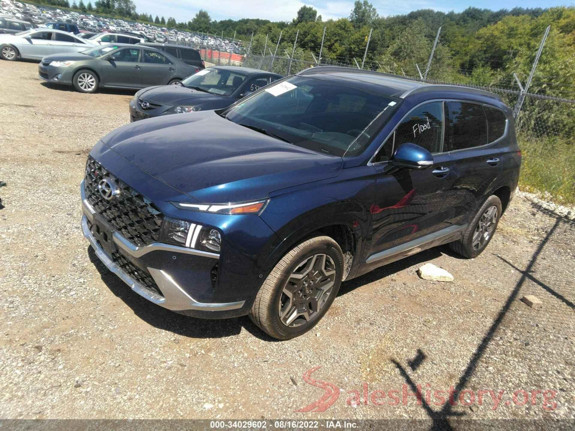 5NMS5DALXMH316117 2021 HYUNDAI SANTA FE