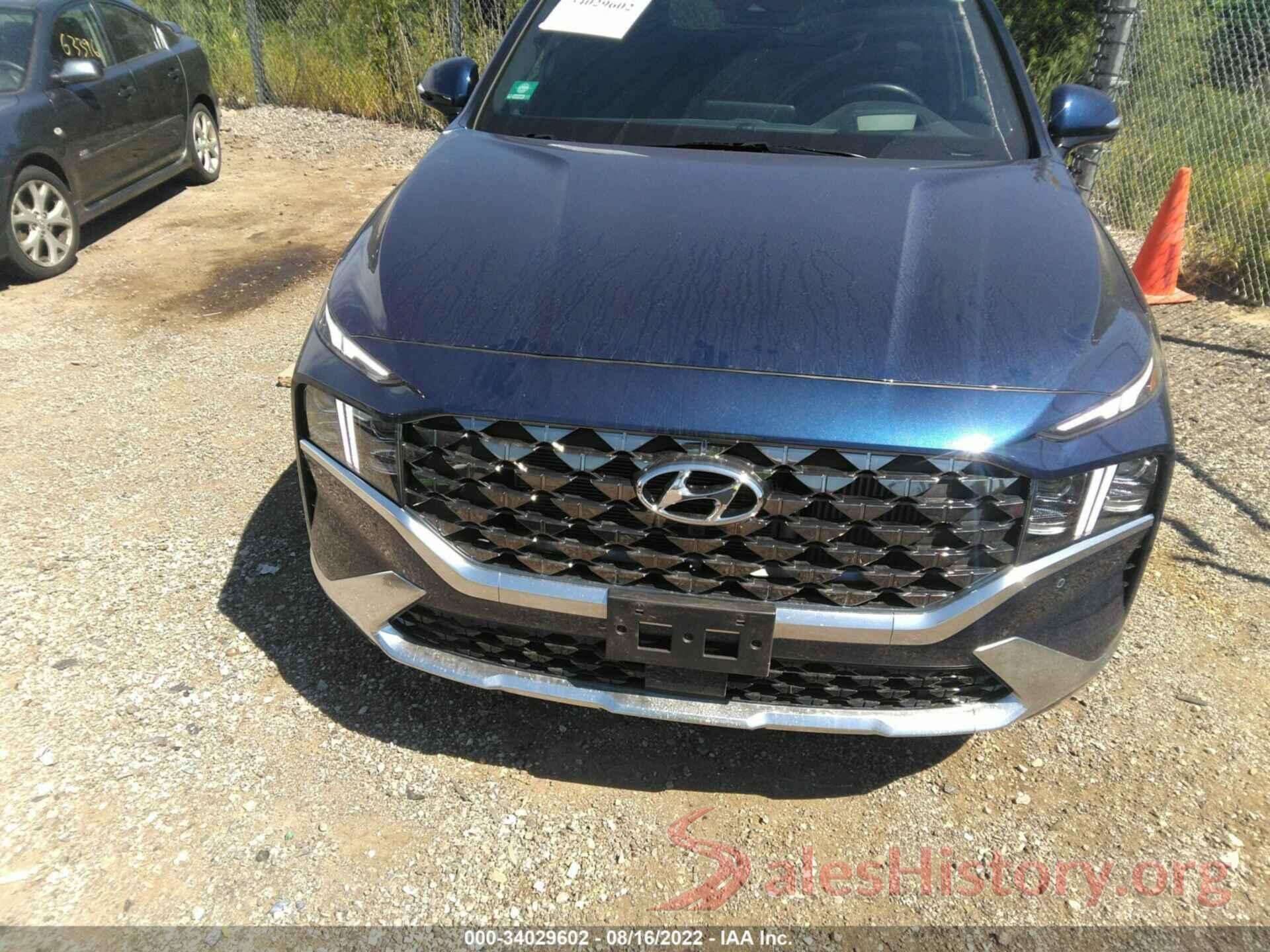 5NMS5DALXMH316117 2021 HYUNDAI SANTA FE