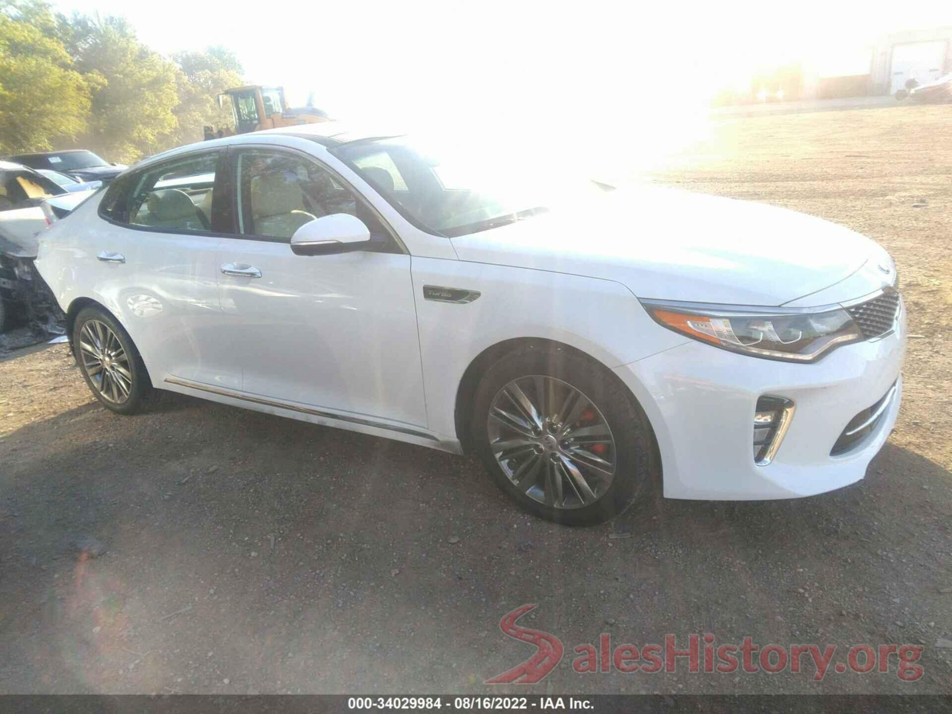 5XXGV4L23JG239014 2018 KIA OPTIMA