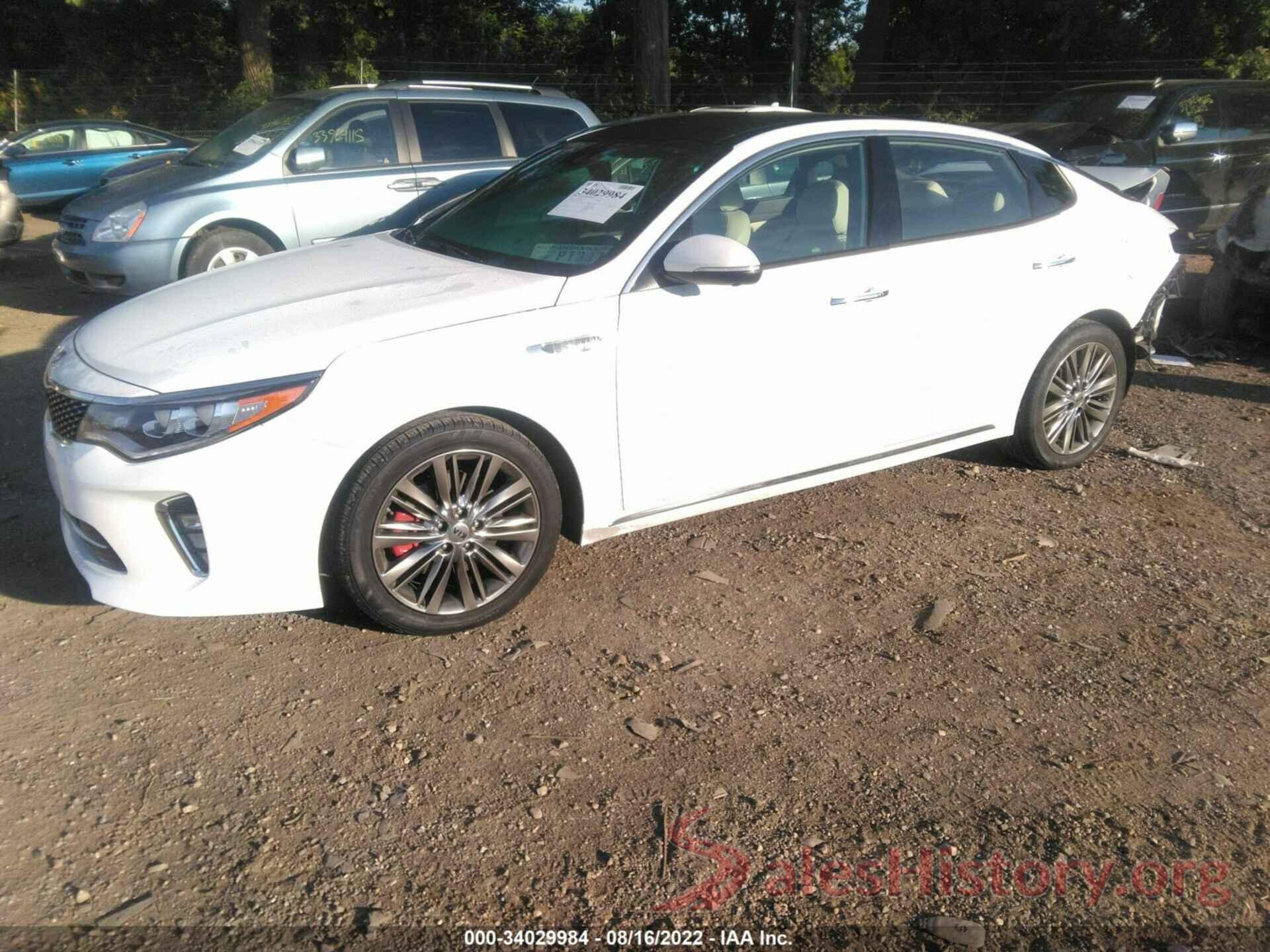 5XXGV4L23JG239014 2018 KIA OPTIMA