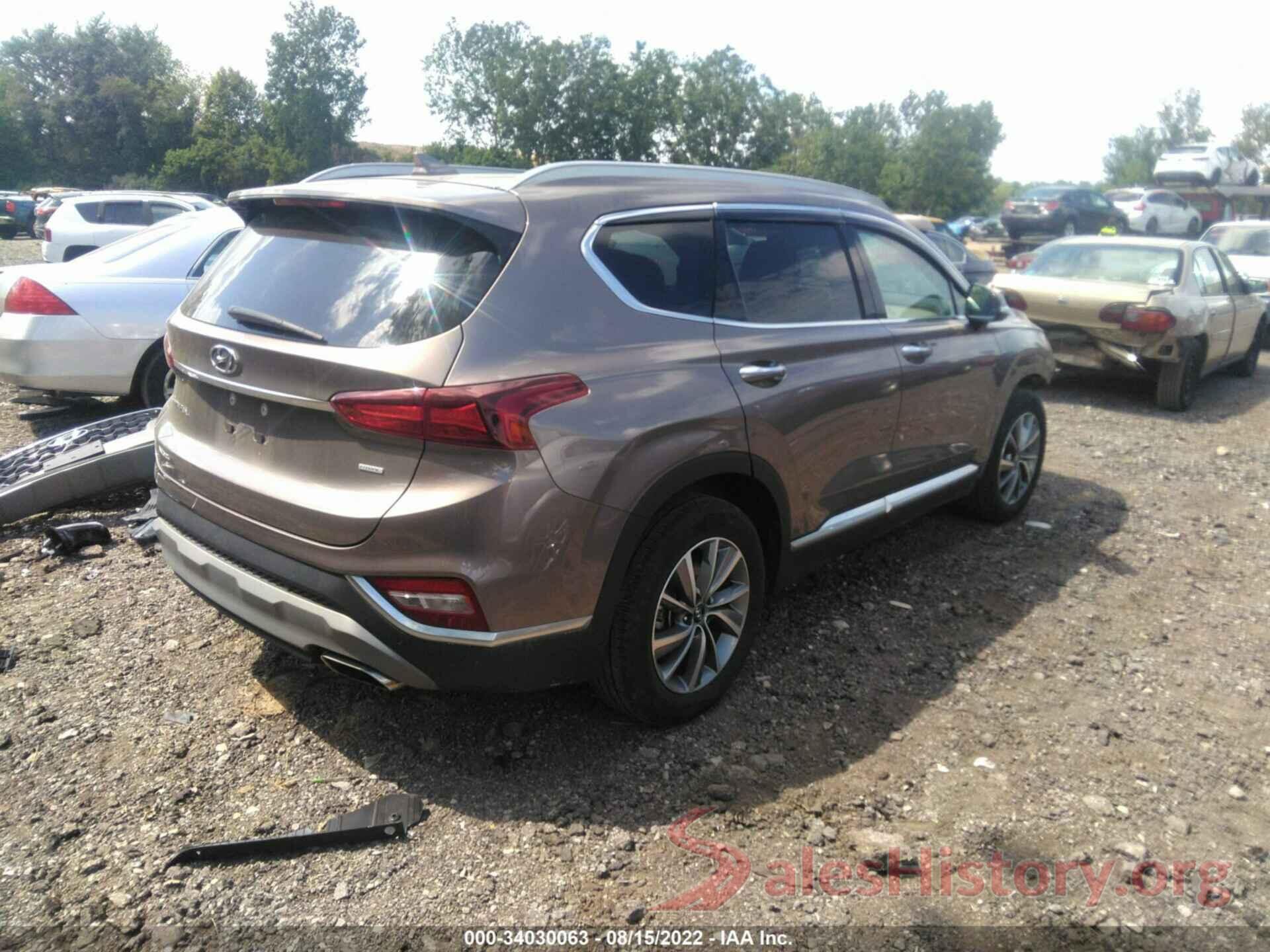 5NMS5CAD8KH016656 2019 HYUNDAI SANTA FE