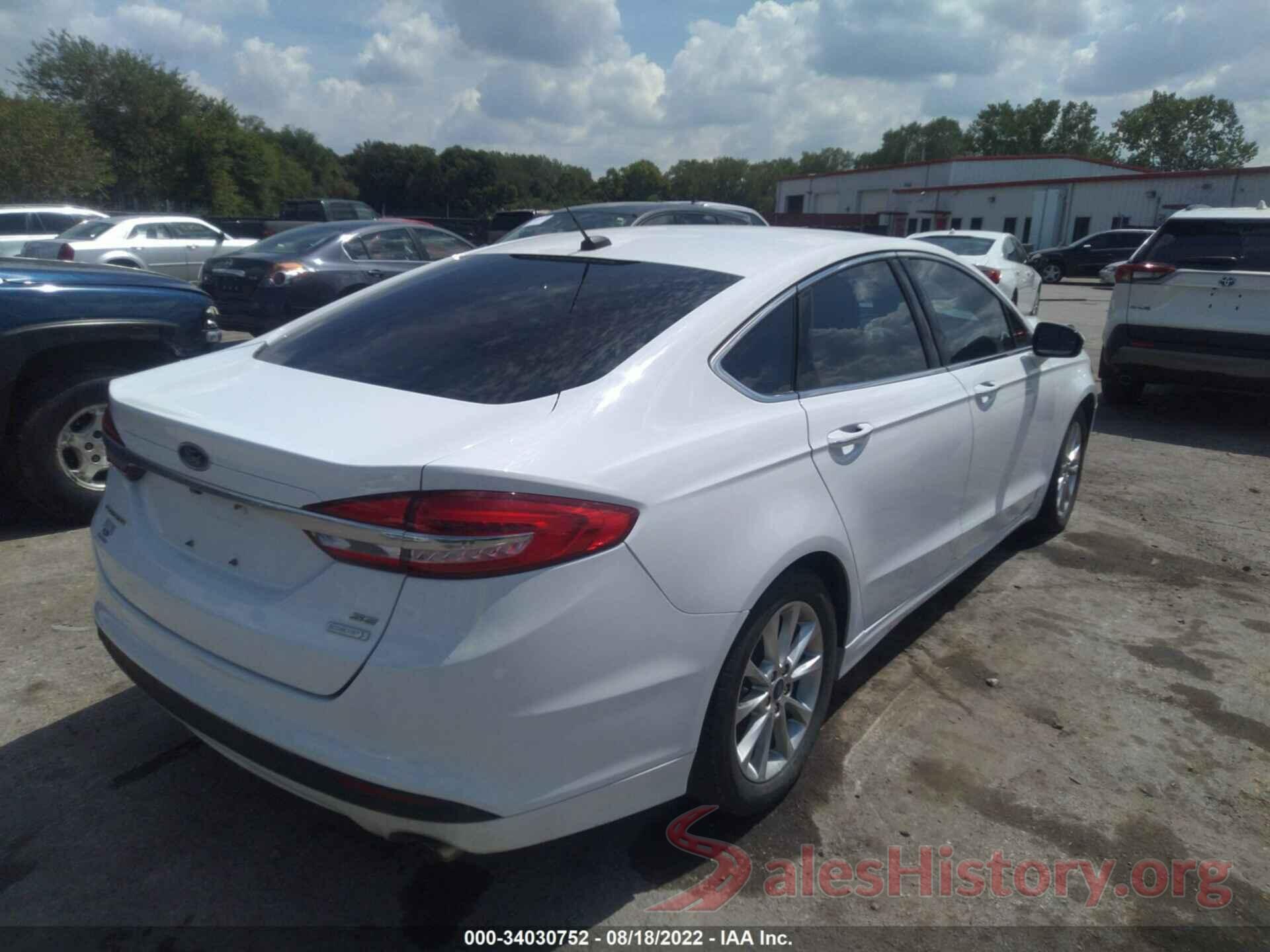 3FA6P0HD0HR114319 2017 FORD FUSION