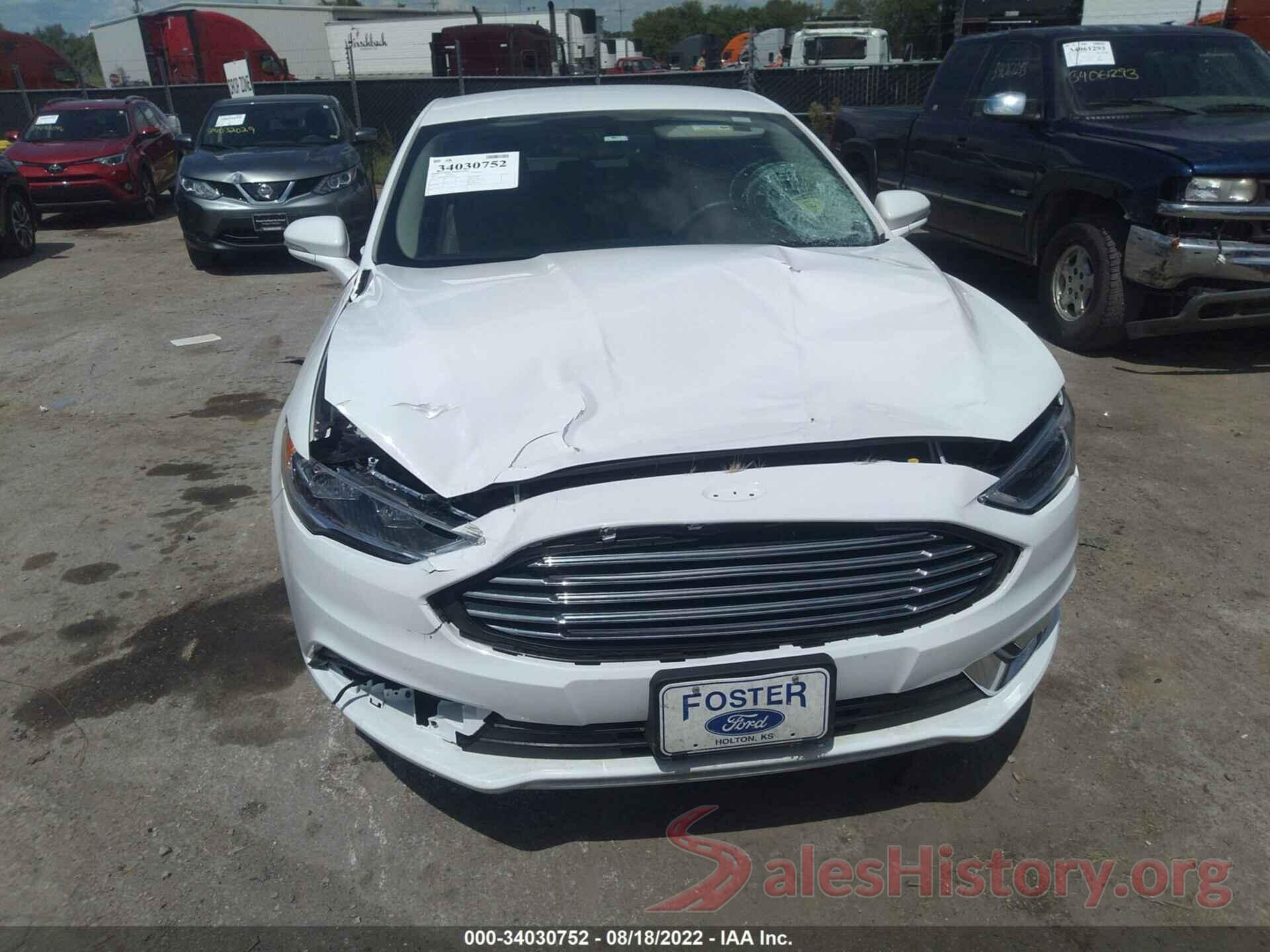 3FA6P0HD0HR114319 2017 FORD FUSION