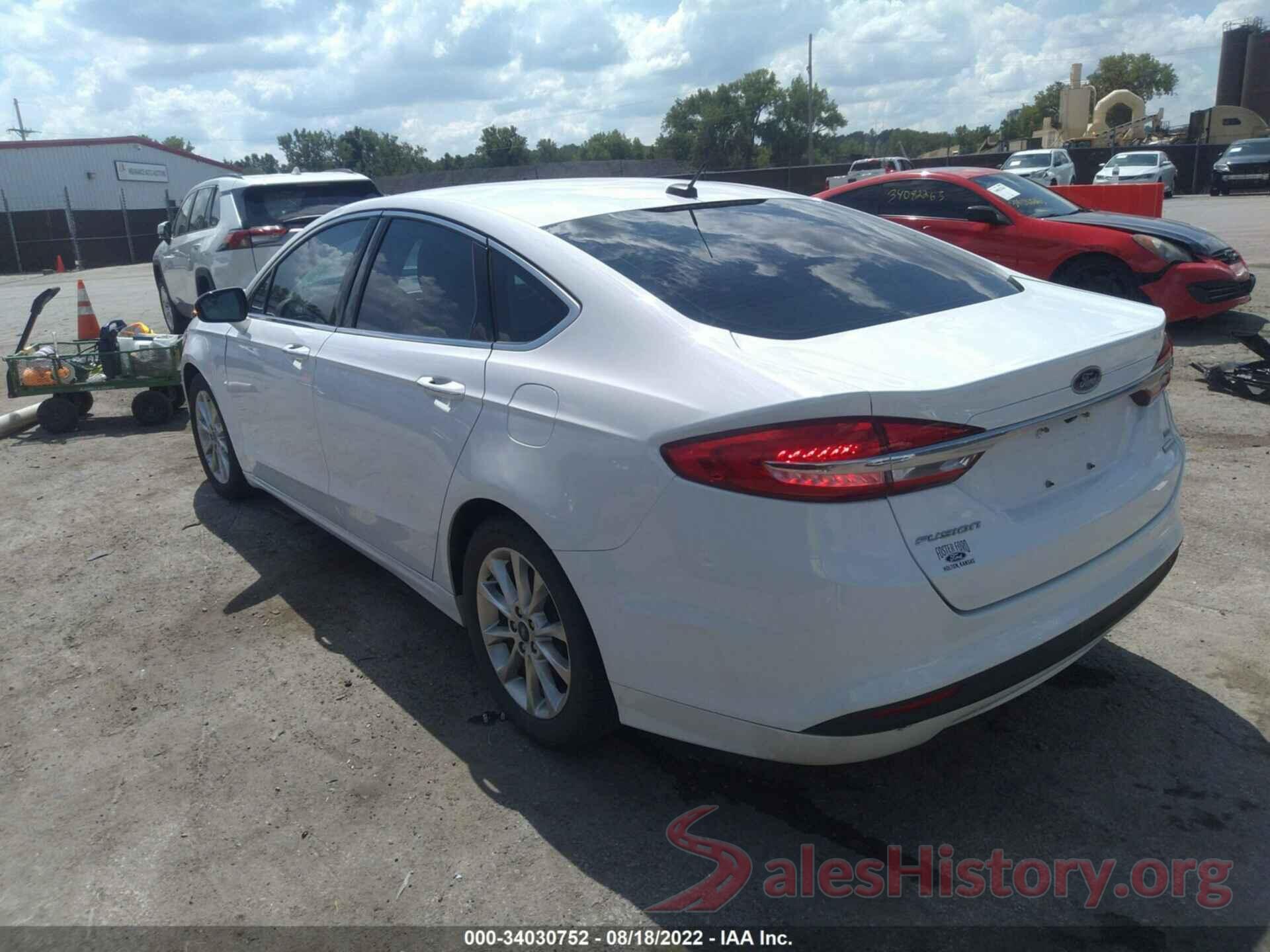 3FA6P0HD0HR114319 2017 FORD FUSION