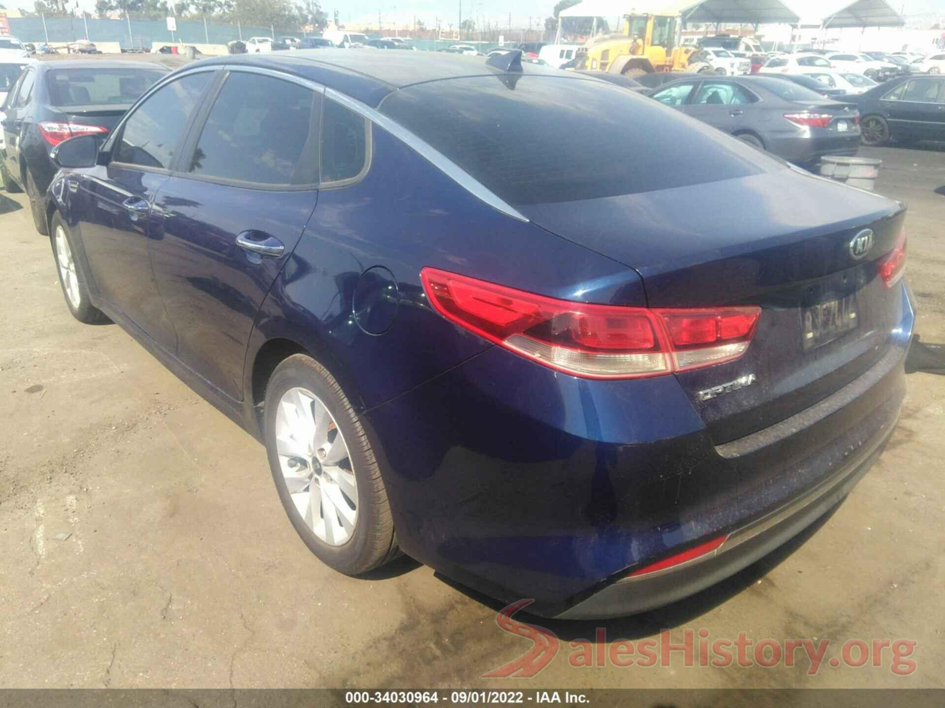 5XXGT4L30HG146492 2017 KIA OPTIMA