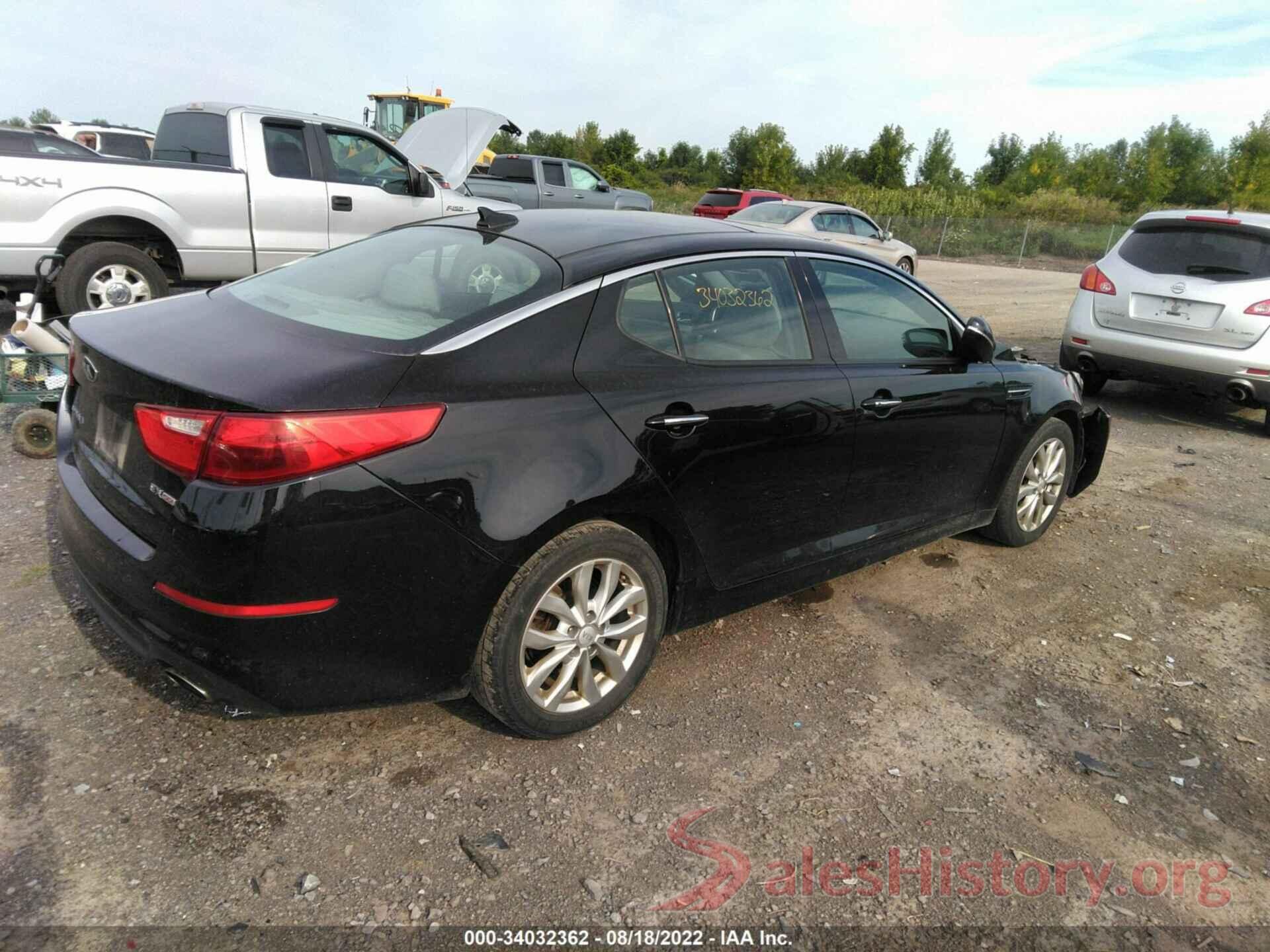 5XXGN4A74FG354808 2015 KIA OPTIMA