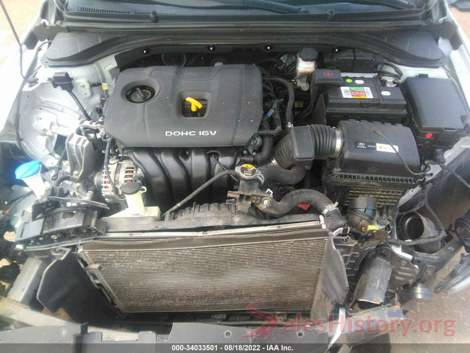 KMHD84LFXJU491023 2018 HYUNDAI ELANTRA