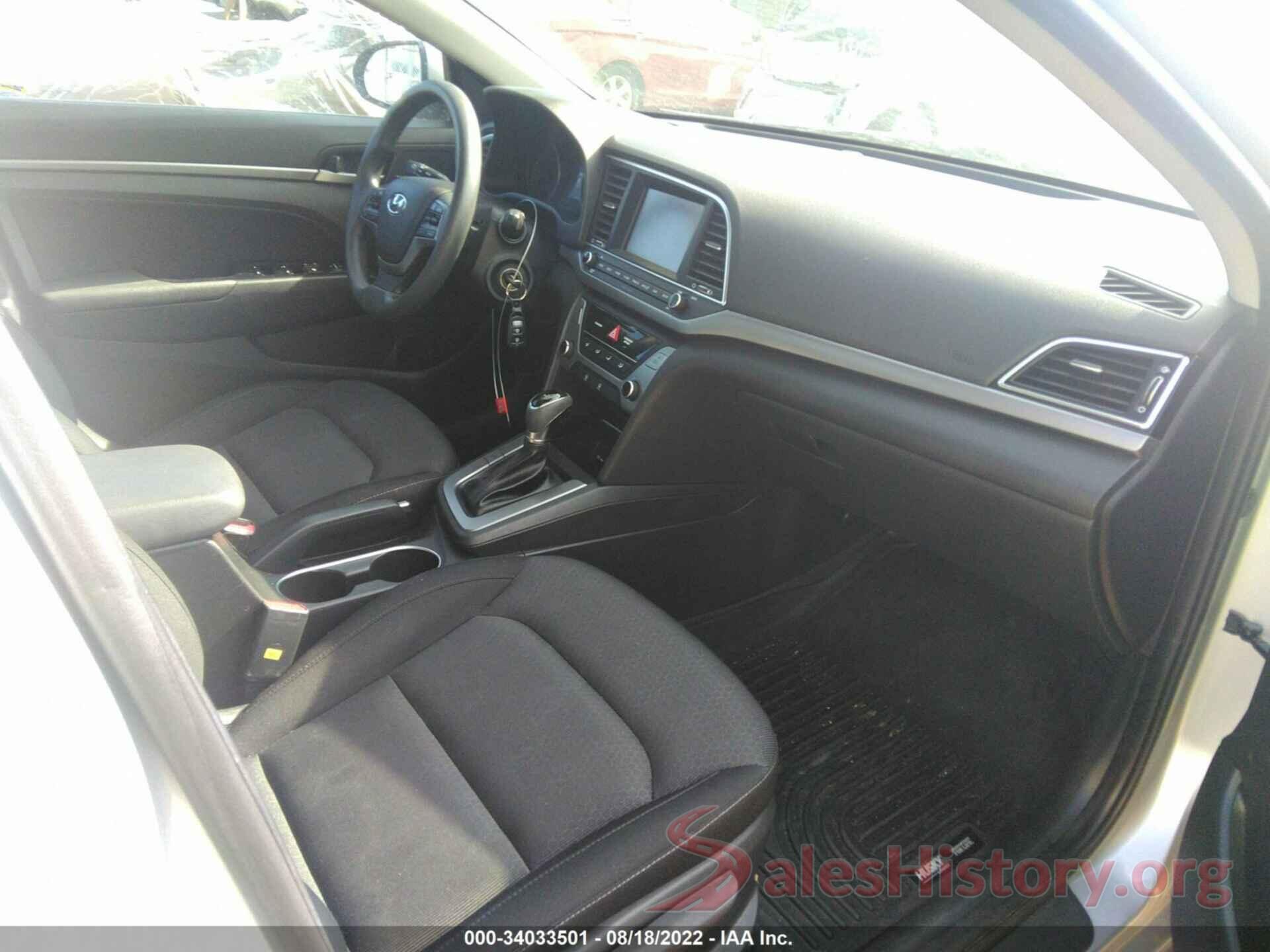 KMHD84LFXJU491023 2018 HYUNDAI ELANTRA