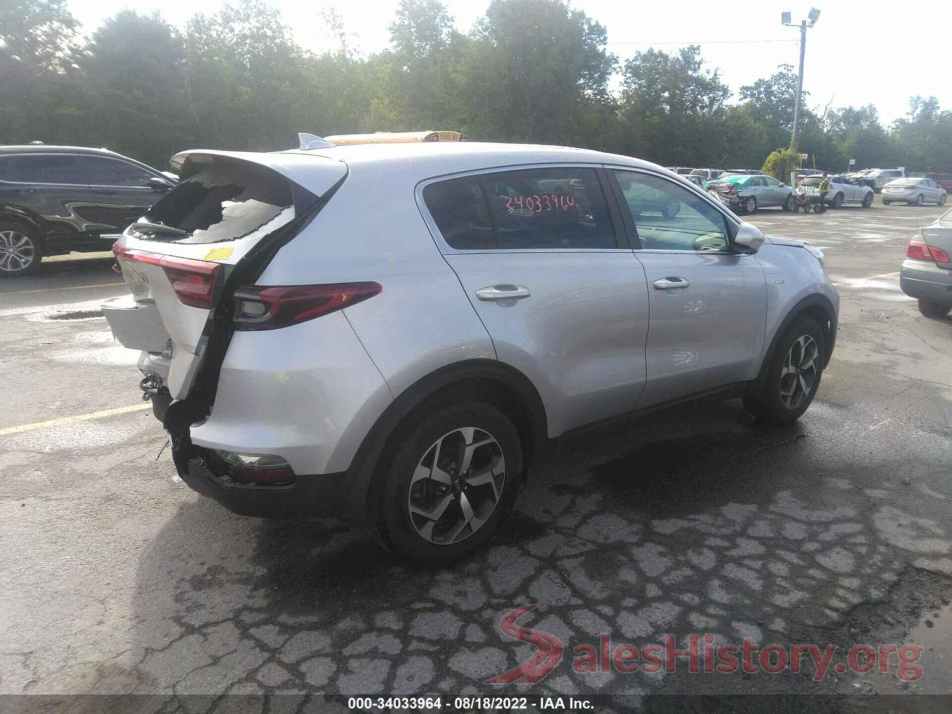 KNDPMCAC0L7811502 2020 KIA SPORTAGE