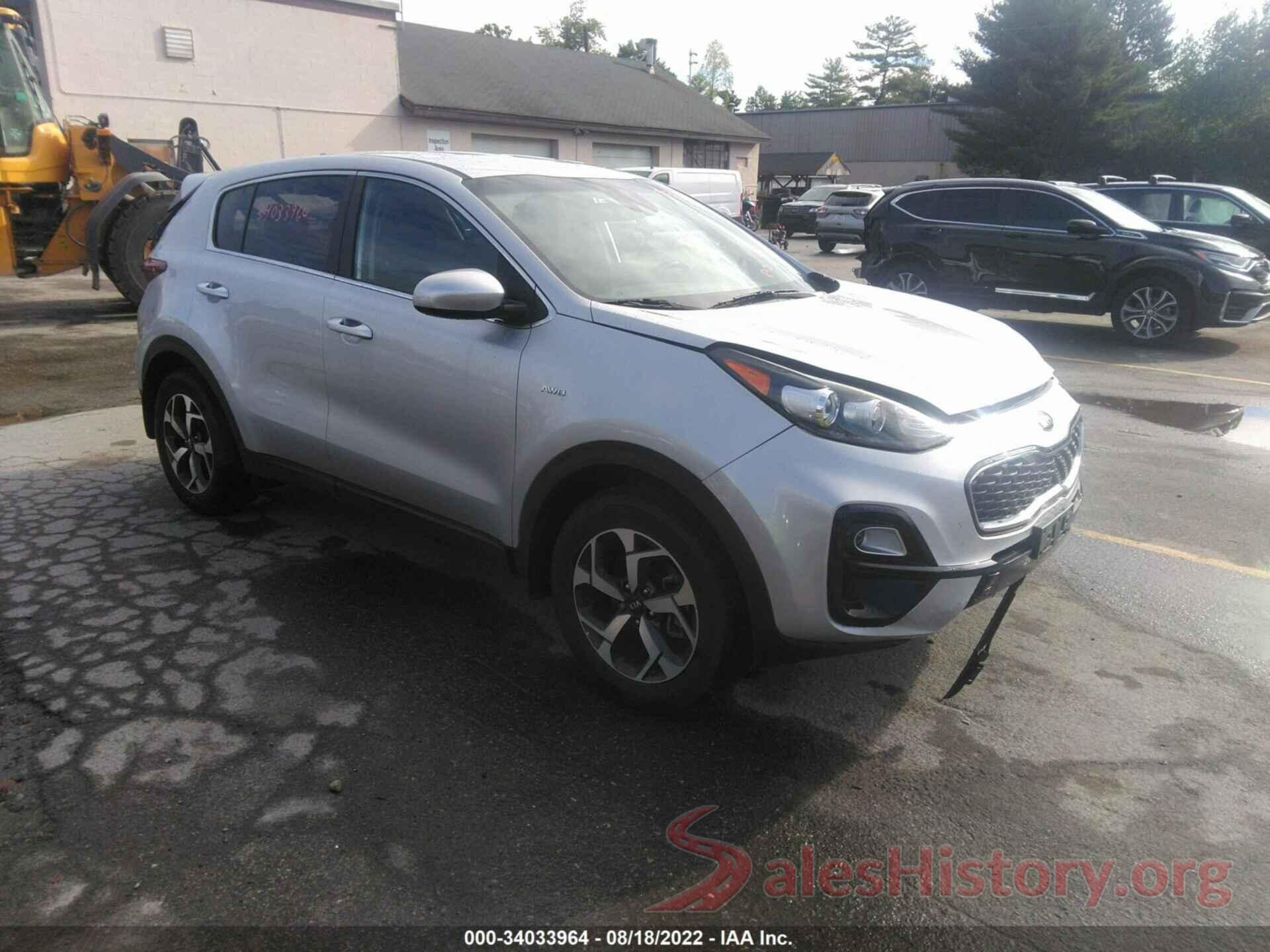 KNDPMCAC0L7811502 2020 KIA SPORTAGE