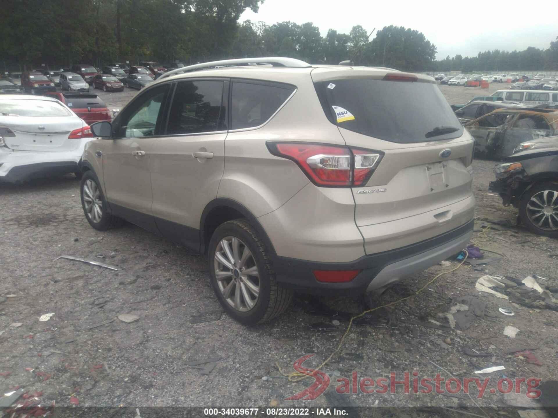 1FMCU0J95HUD60637 2017 FORD ESCAPE