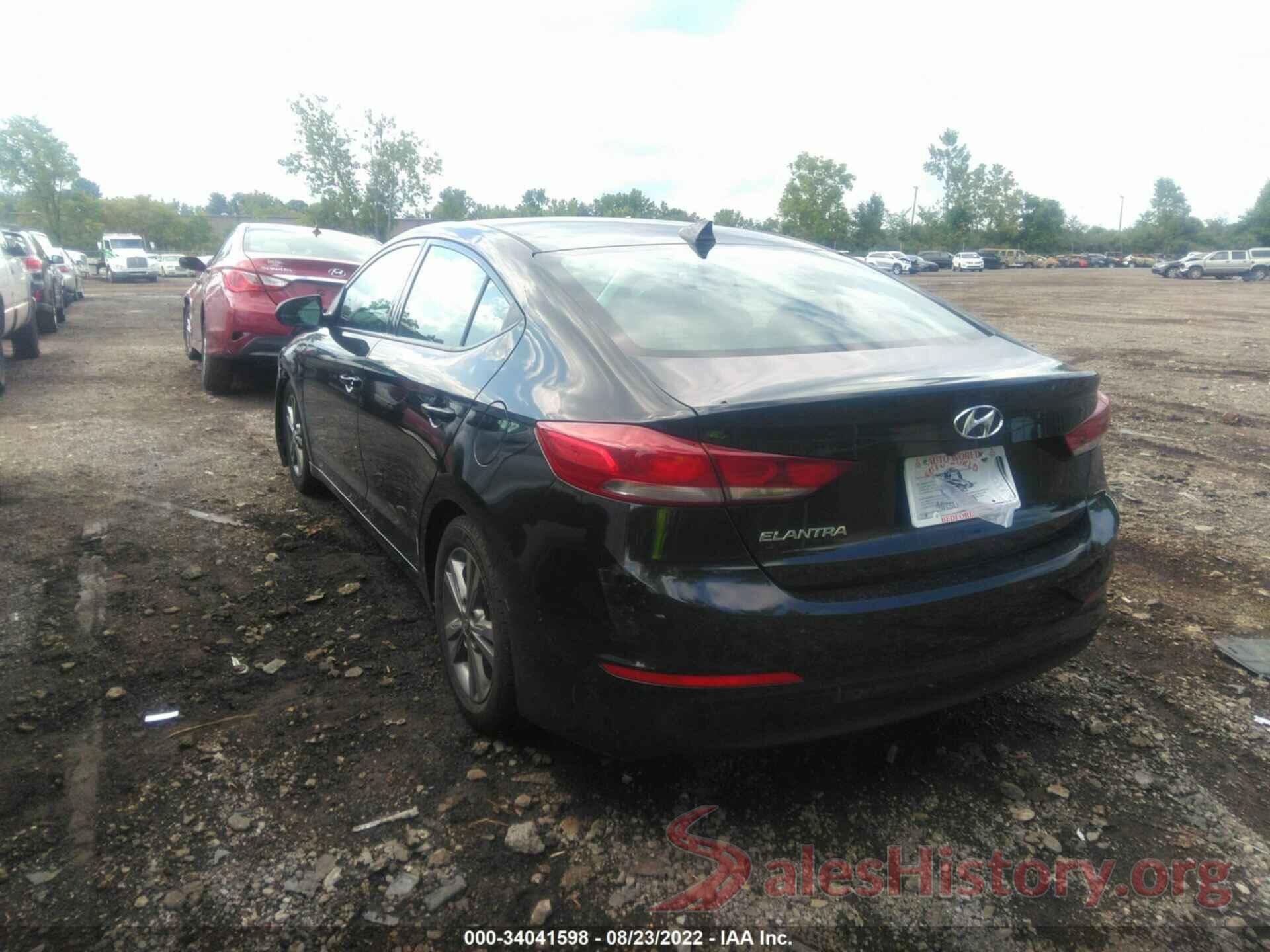 5NPD84LF9JH373365 2018 HYUNDAI ELANTRA