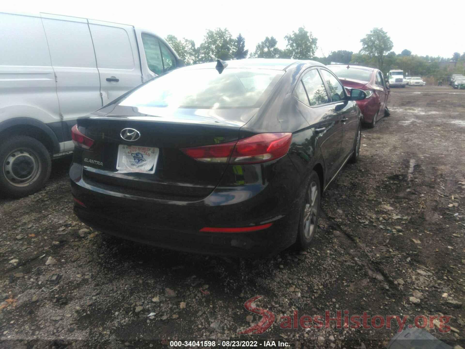 5NPD84LF9JH373365 2018 HYUNDAI ELANTRA