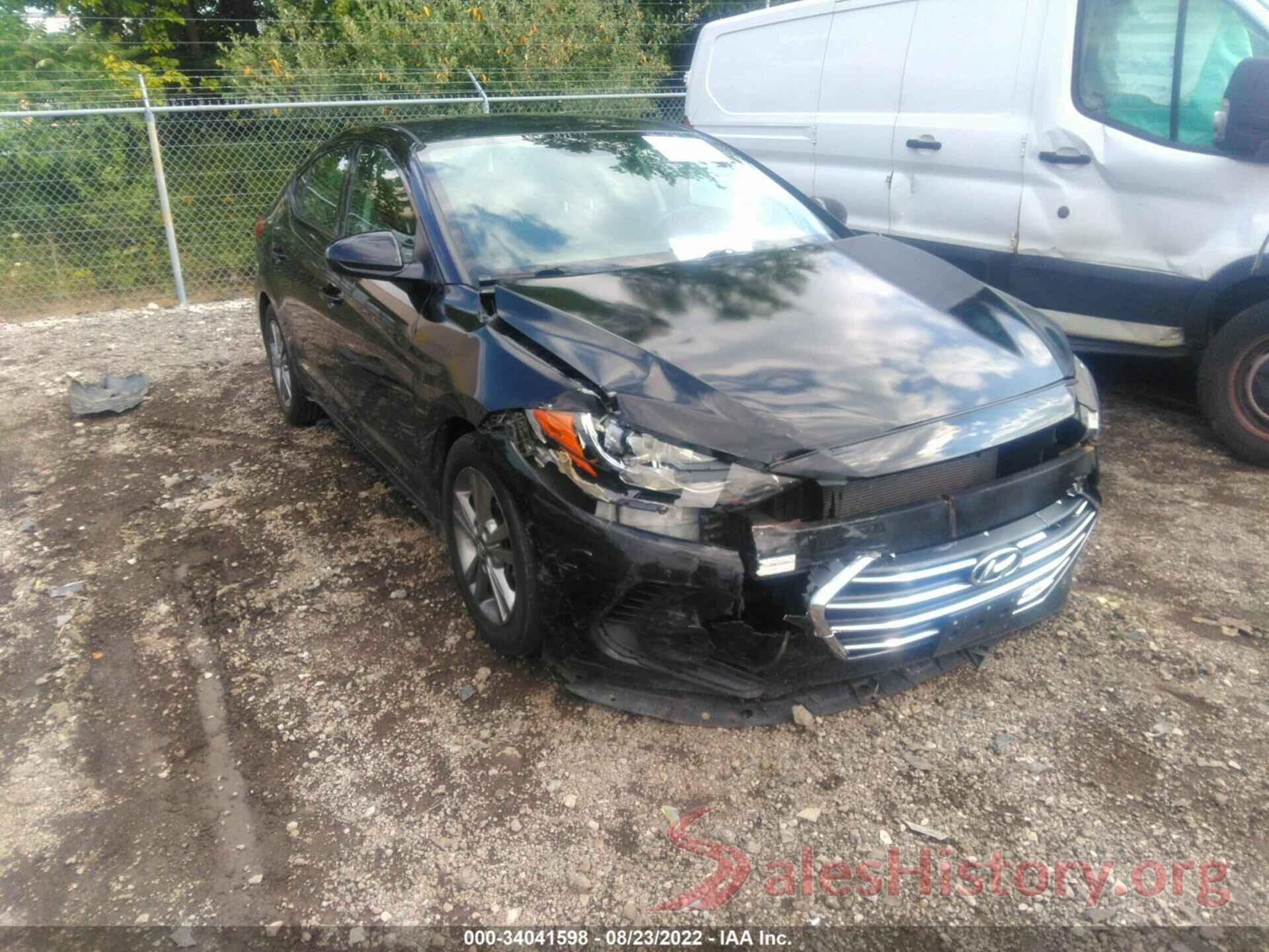 5NPD84LF9JH373365 2018 HYUNDAI ELANTRA