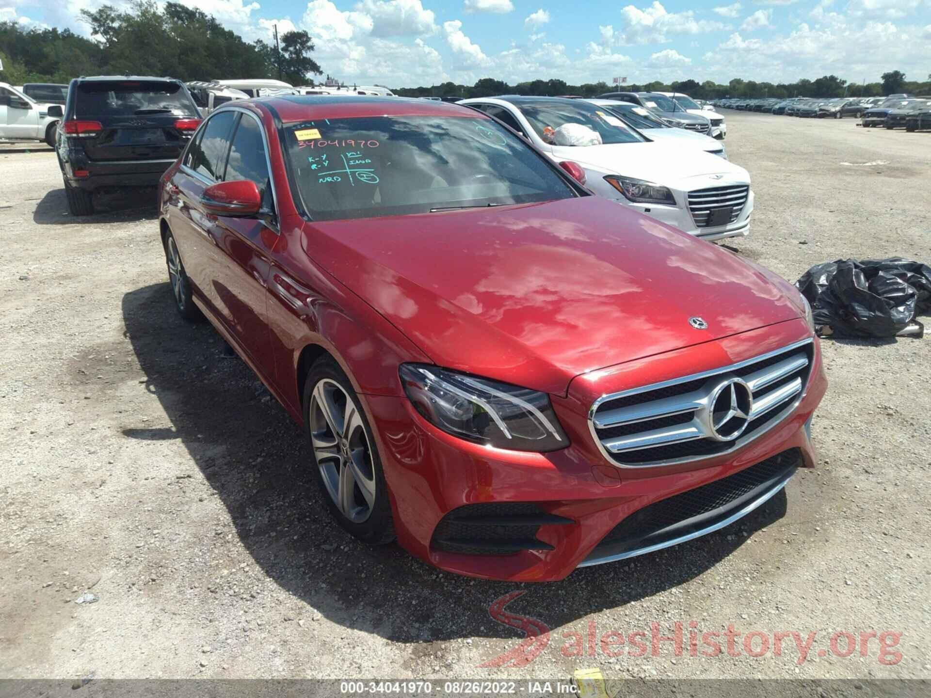 WDDZF4JB3KA636735 2019 MERCEDES-BENZ E-CLASS